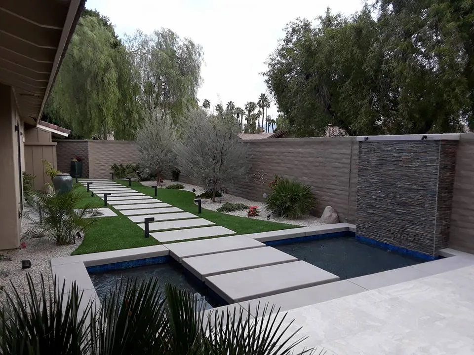 Hardscaping for EG Landscape in Coachella Valley, CA