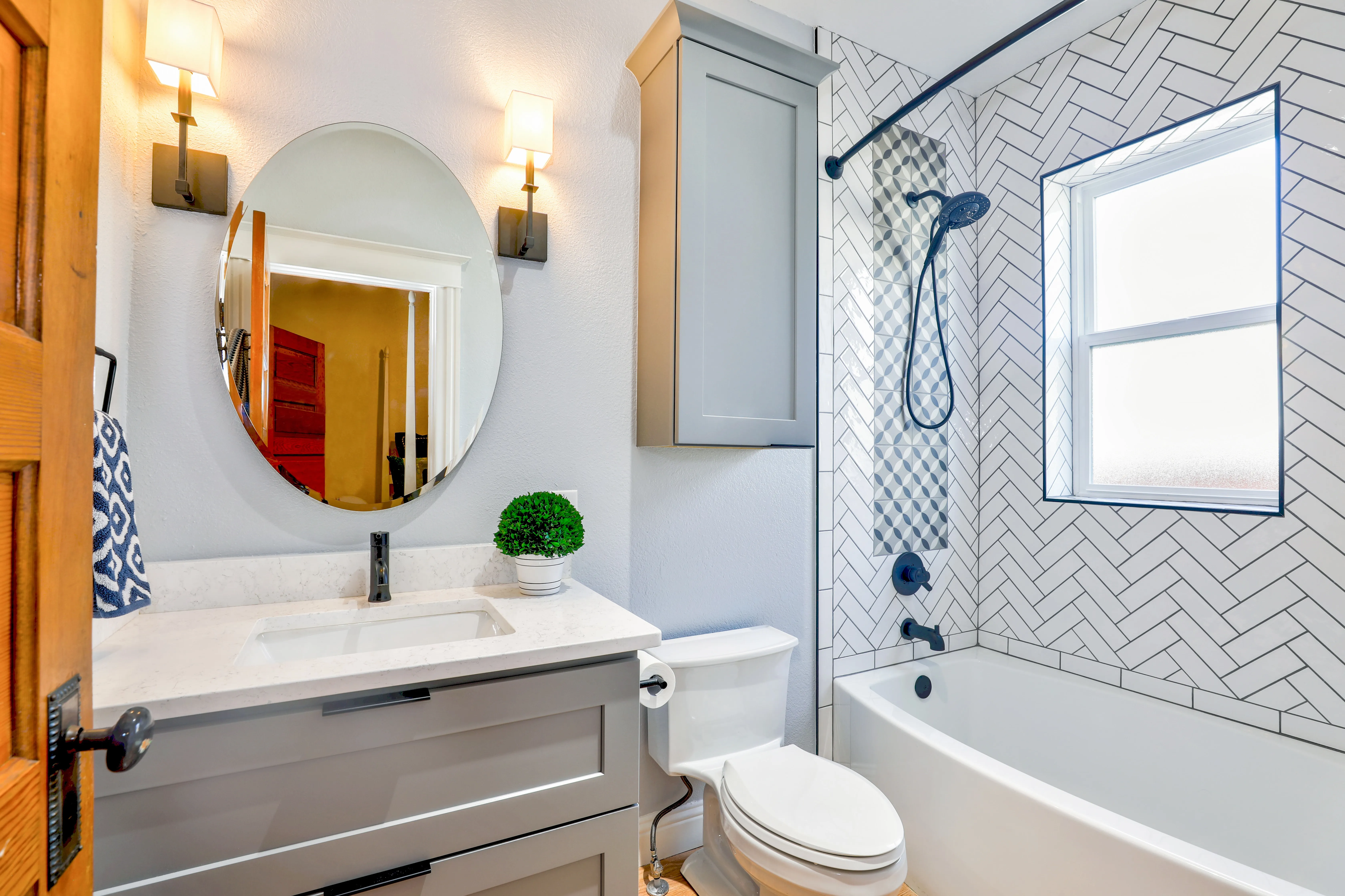 If you want to modernize your bathroom, we'll help you pick the perfect materials and bring your vision to life. for Cardwell's Contracting in Bowling Green, KY