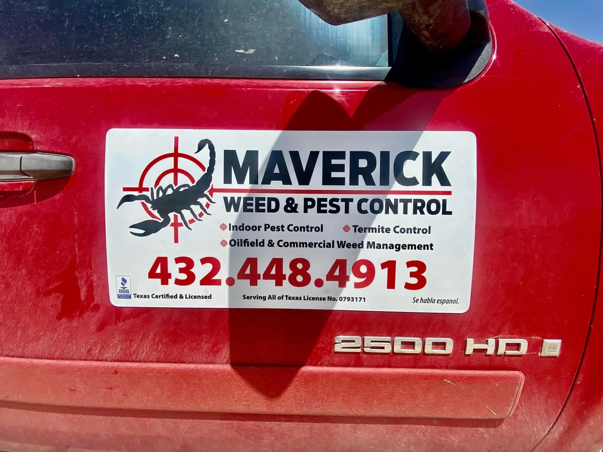 Pest Control for Maverick Weed & Pest Control in All of Texas, TX