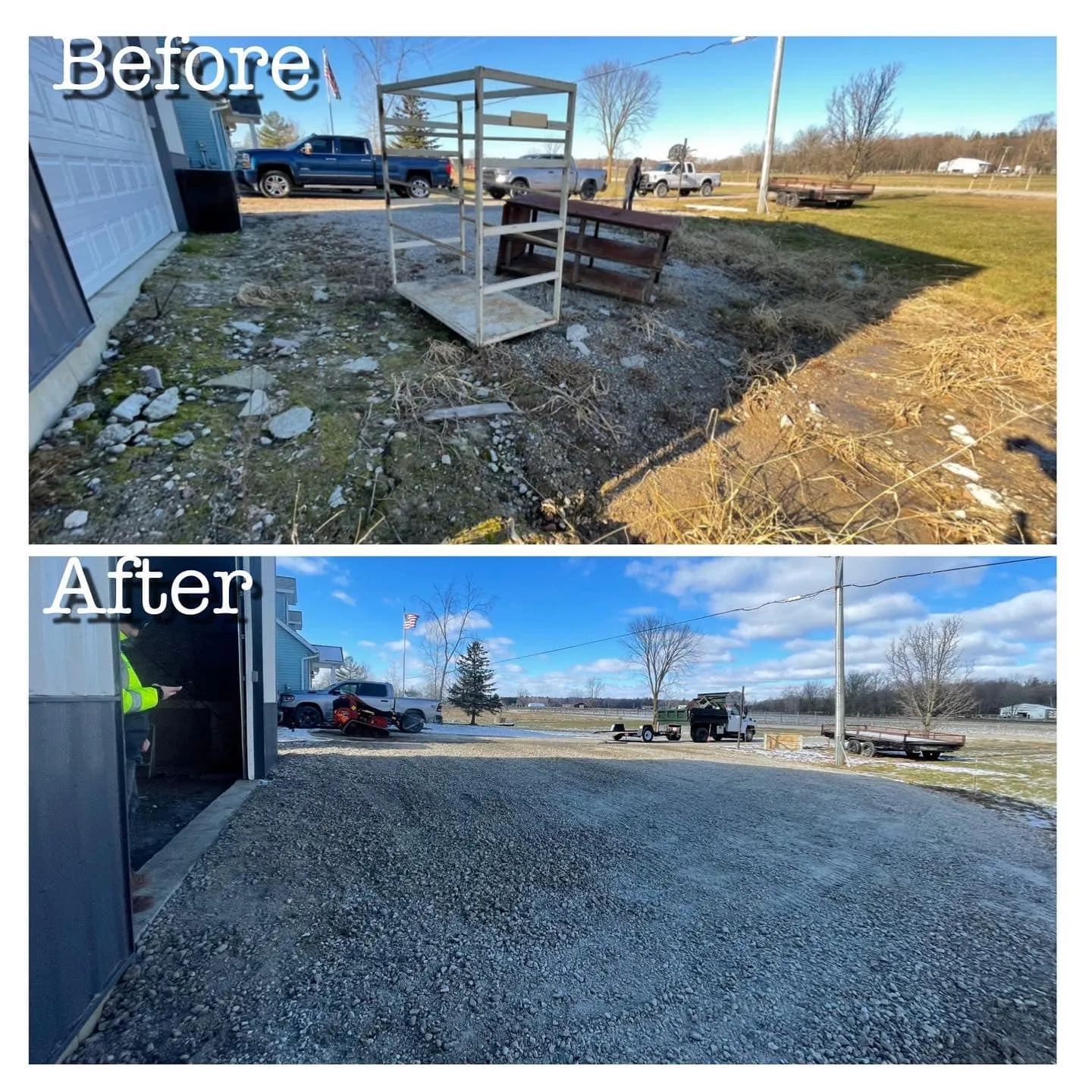 Landscaping Demo for DeBuck’s Landscape & Design in Richmond, MI