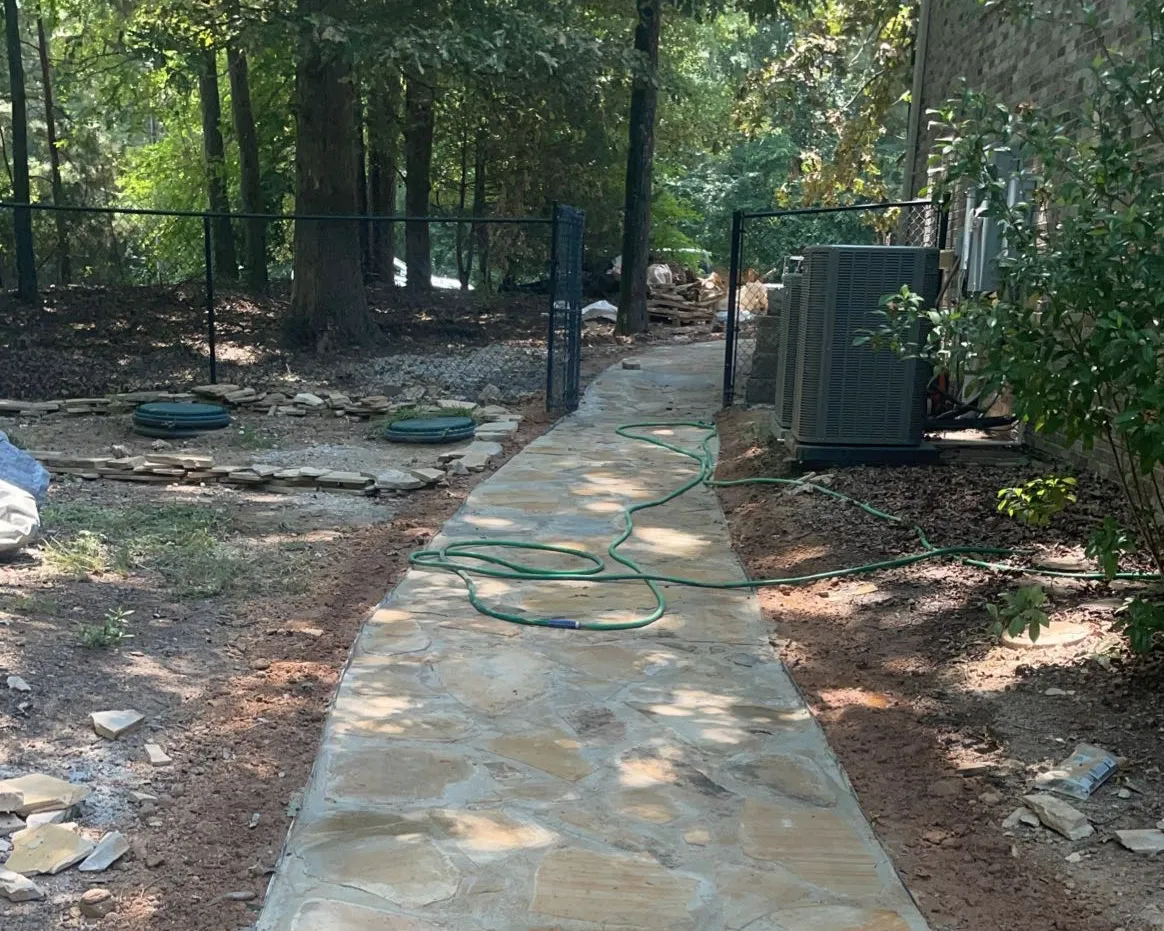 Hardscaping for Adams Landscape Management Group LLC. in Loganville, GA