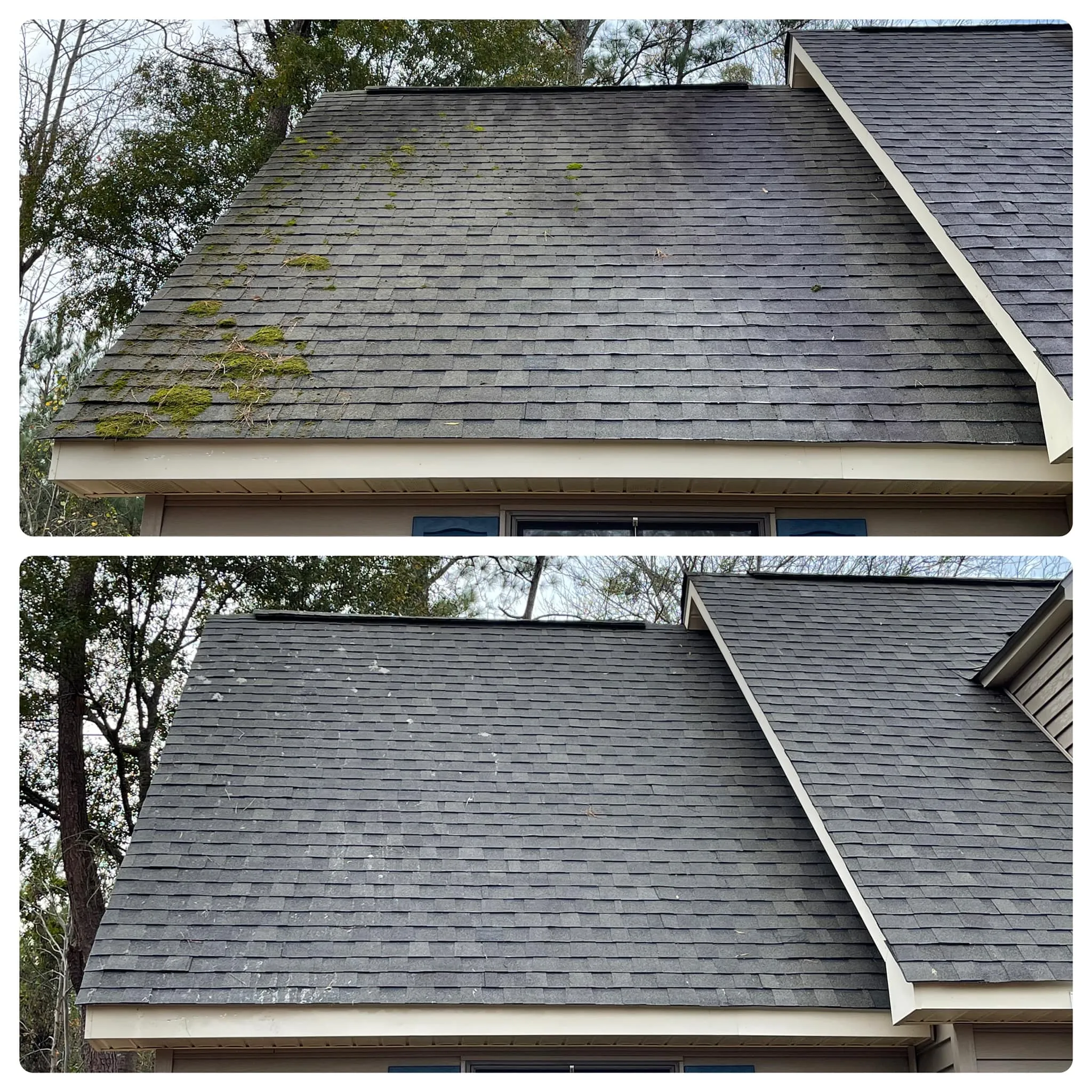 Roof for Sabre's Edge Pressure Washing in Greenville, NC