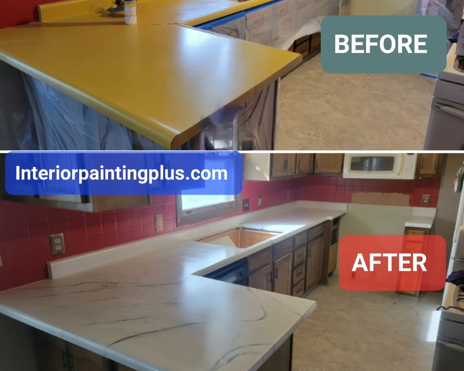 Resurfacing for Interior Painting Plus+ LLC in Audubon, Iowa