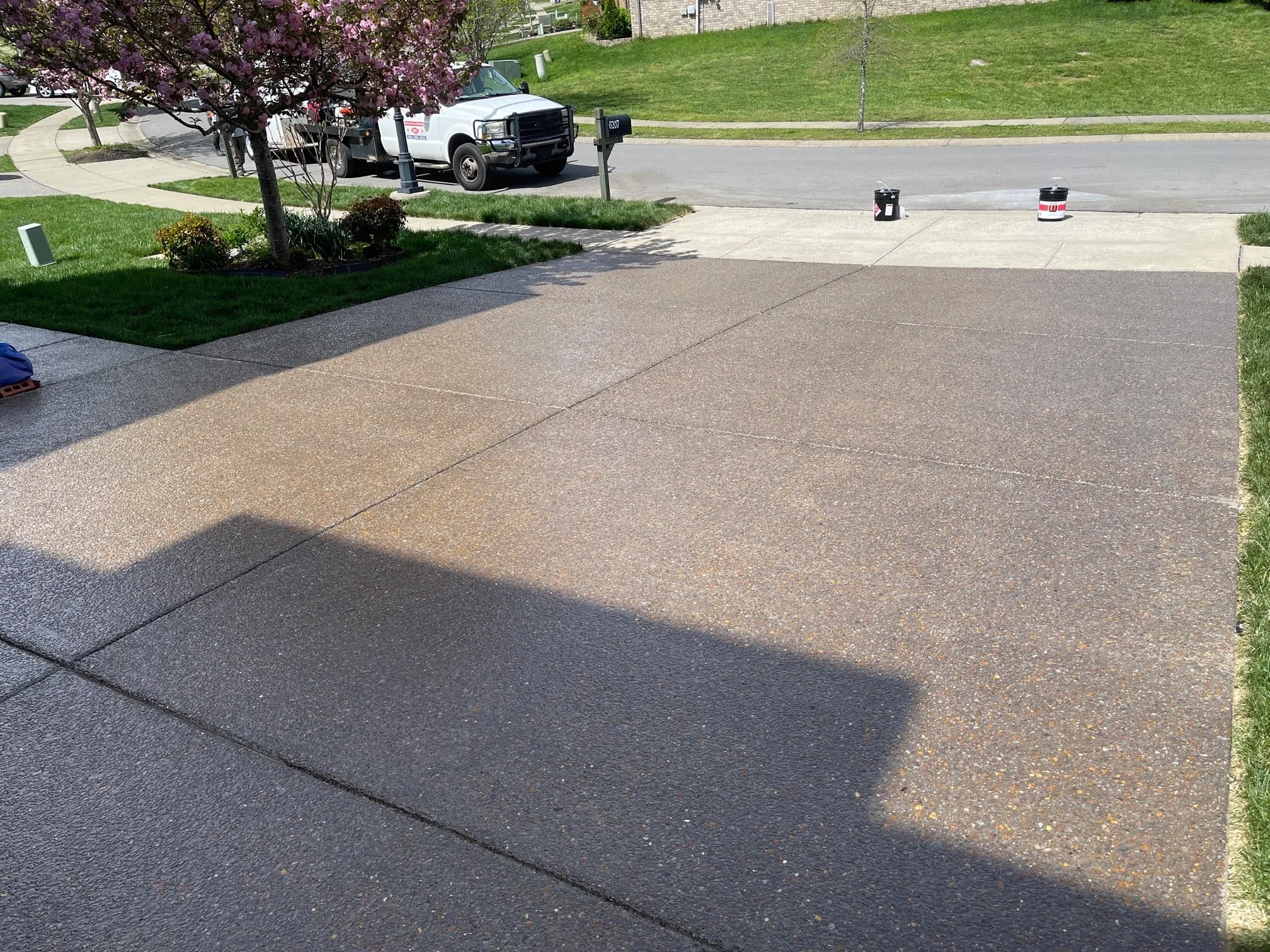 Aggregate Cleaning & Sealing  for Oakland Power Washing in Clarksville, TN