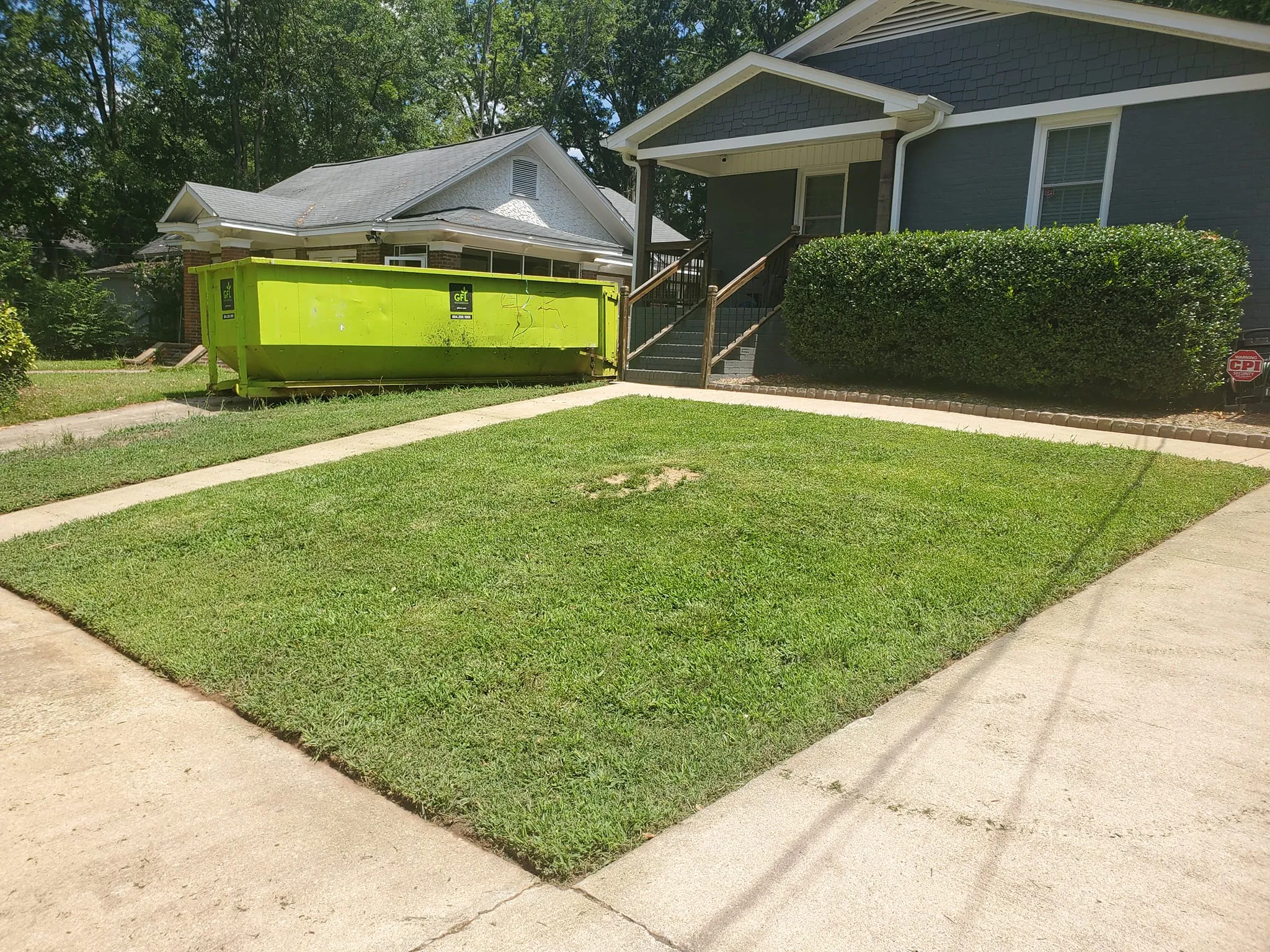 Fall and Spring Clean Up for L&S landscaping in Greenville, South Carolina