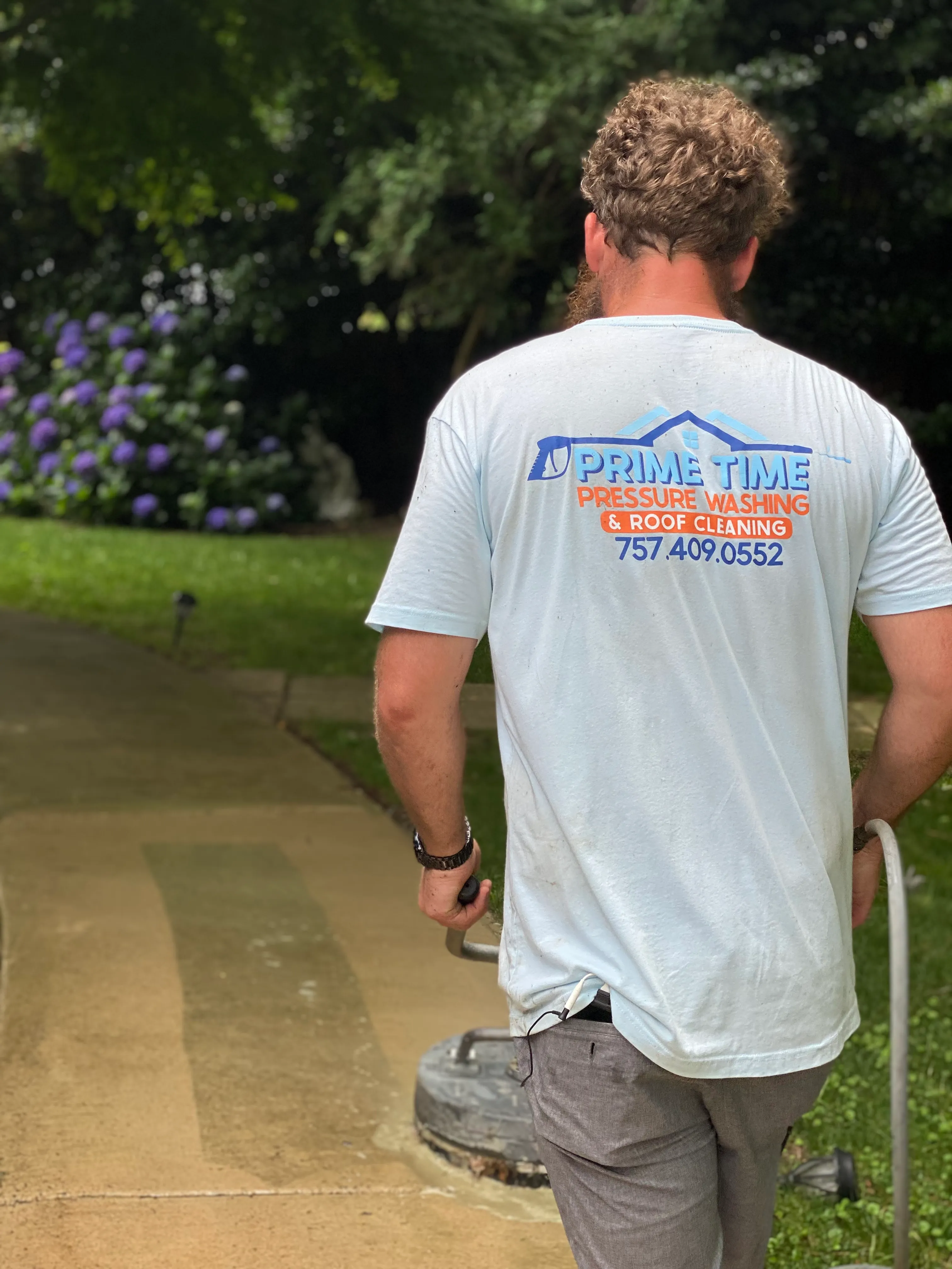 Photo number 15 of Prime Time Pressure Washing's best work performing a null job