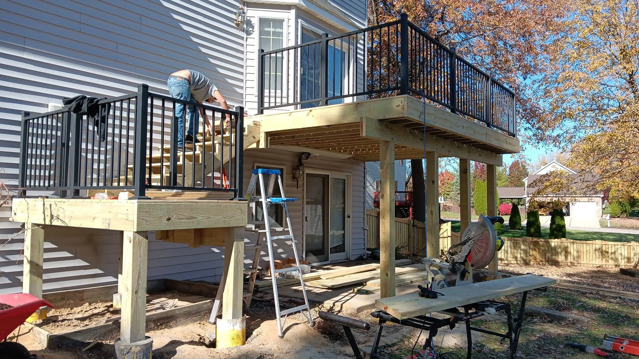 Deck & Patio Installation for Dead Tree General Contracting in Carbondale, Illinois