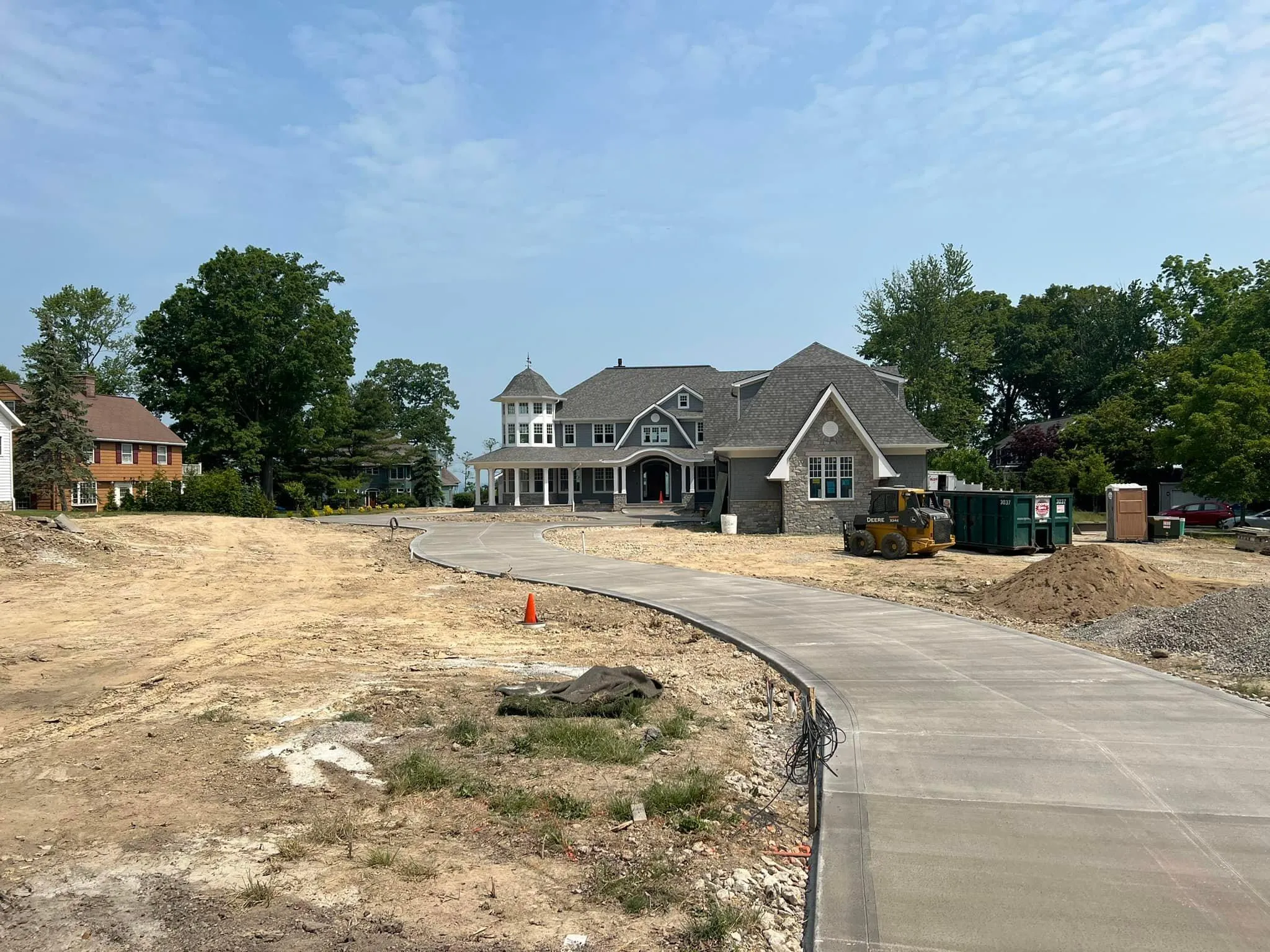 Stamped Concrete for CK Concrete in Lorain, OH