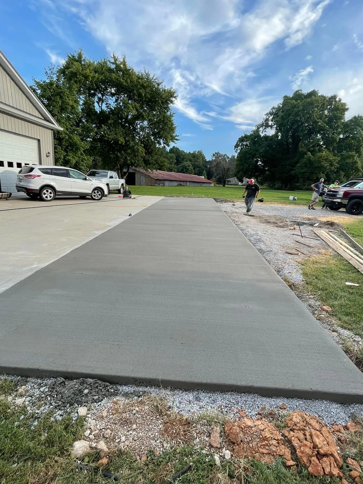 Driveways for Alloy Concrete Construction in Albany, KY