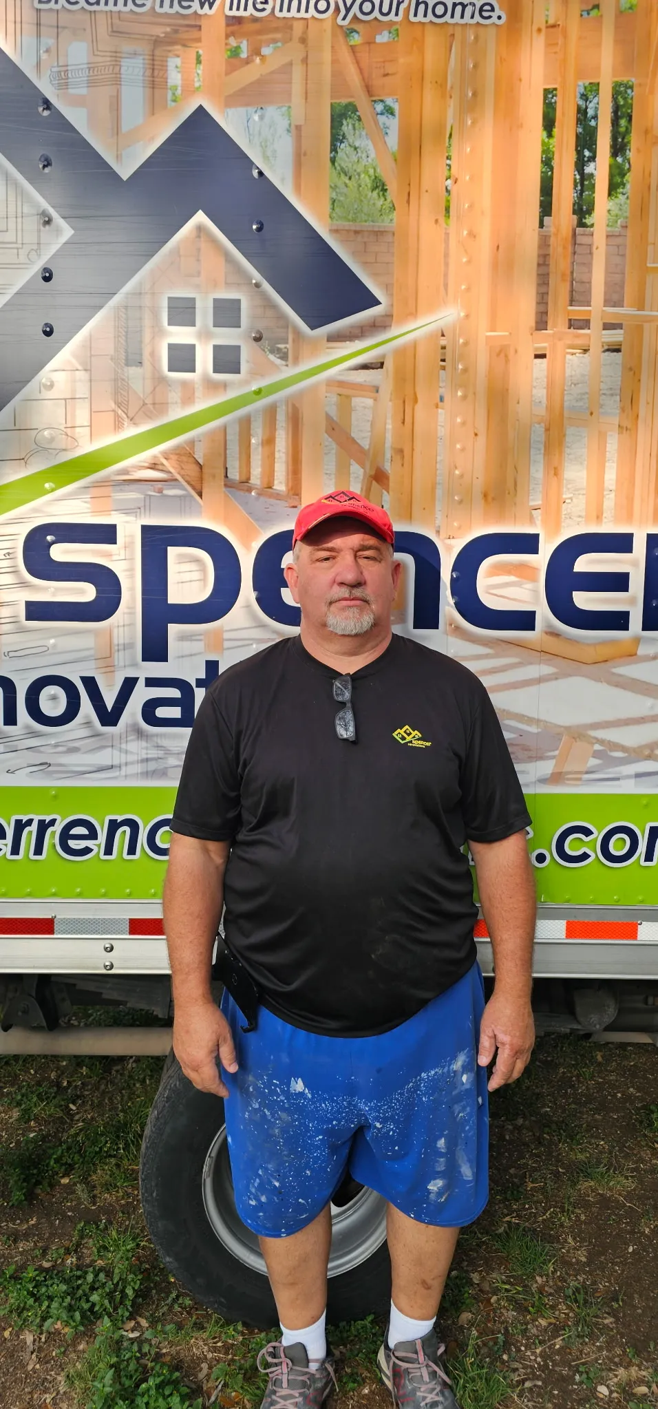 Paul Spencer at Spencer Renovations Inc. in Selma, TX