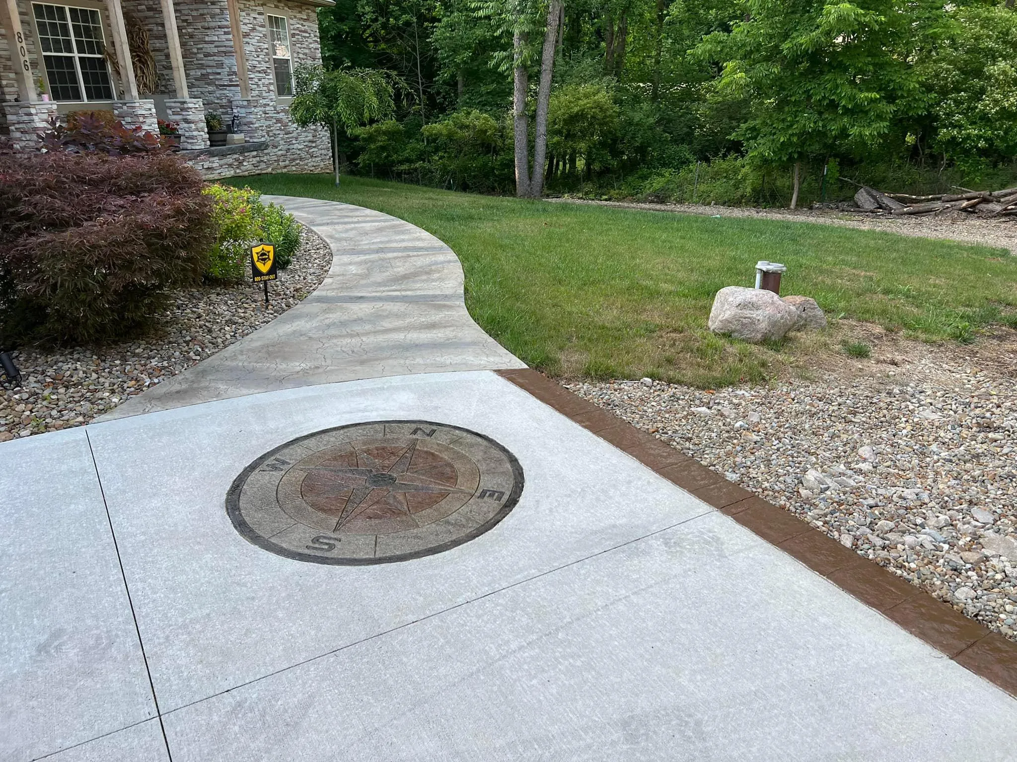 Stamped Concrete for CK Concrete in Lorain, OH