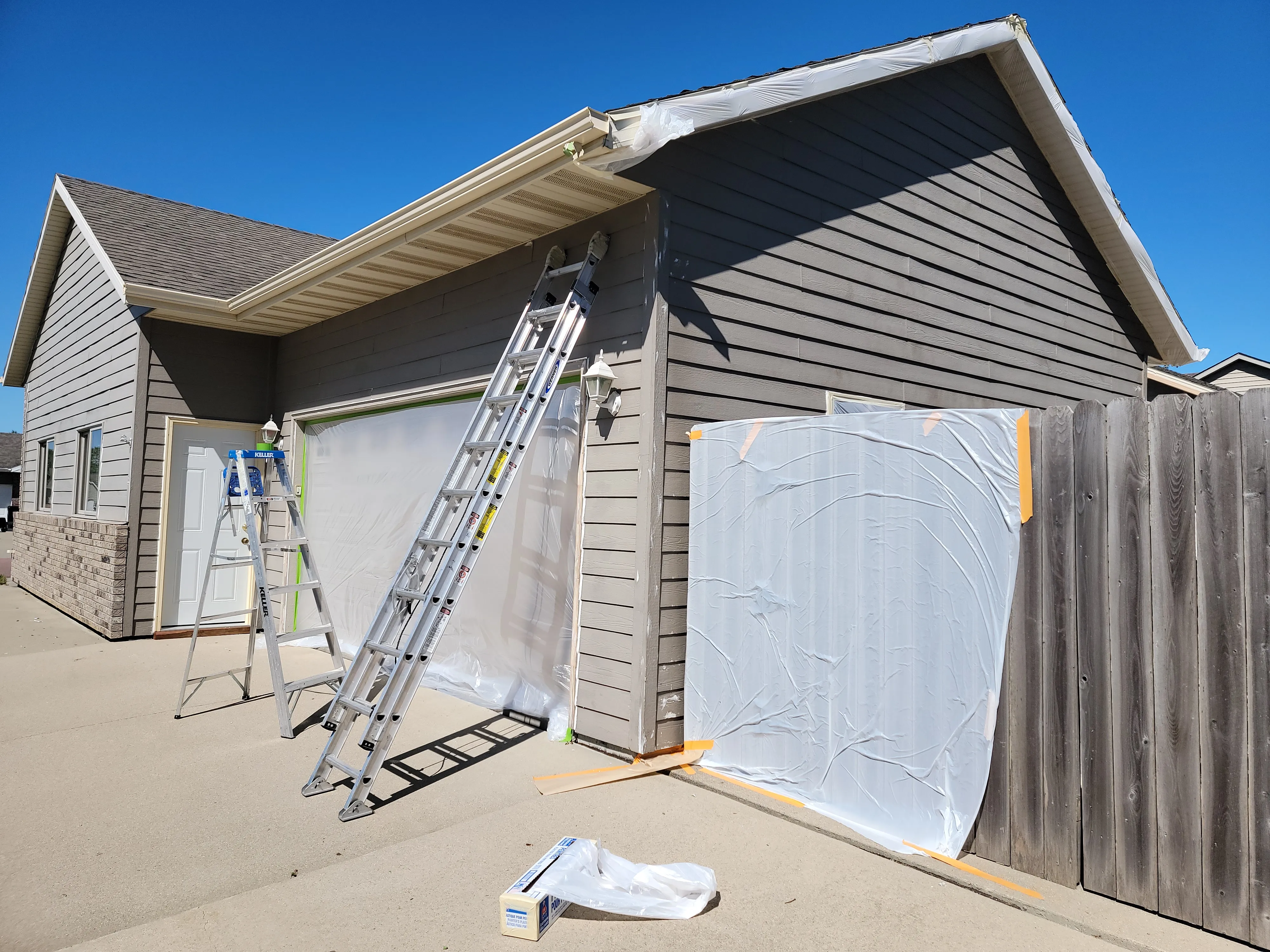 Kitchen and Cabinet Refinishing for Brush Brothers Painting in Sioux Falls, SD