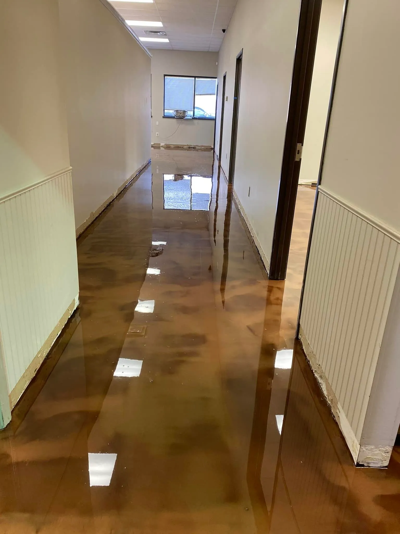 Epoxy Floors for International Coatings Corp. in Howell, Michigan