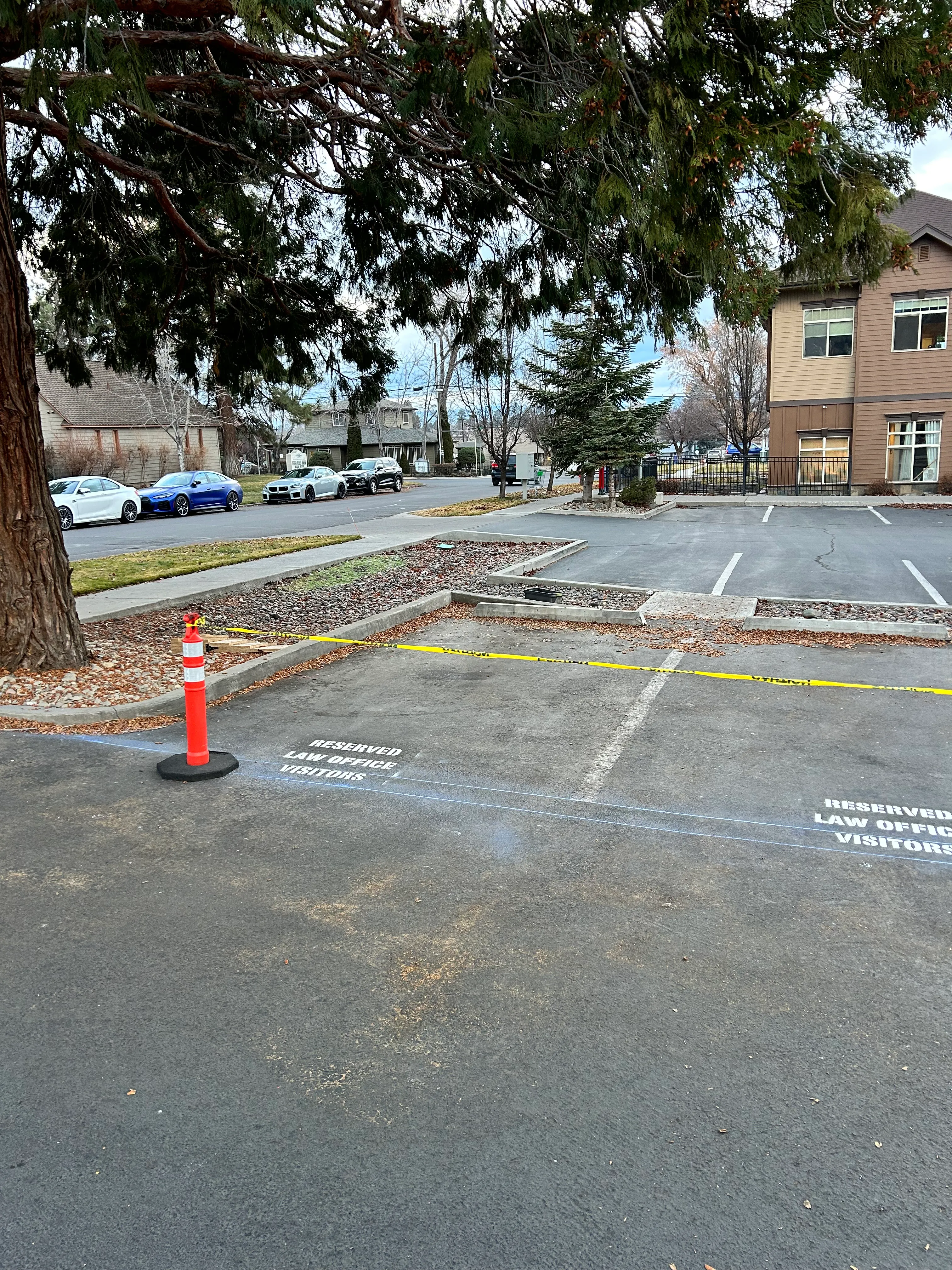 Parking Lot Sealcoating for Pacific Sealcoating in Bend, OR