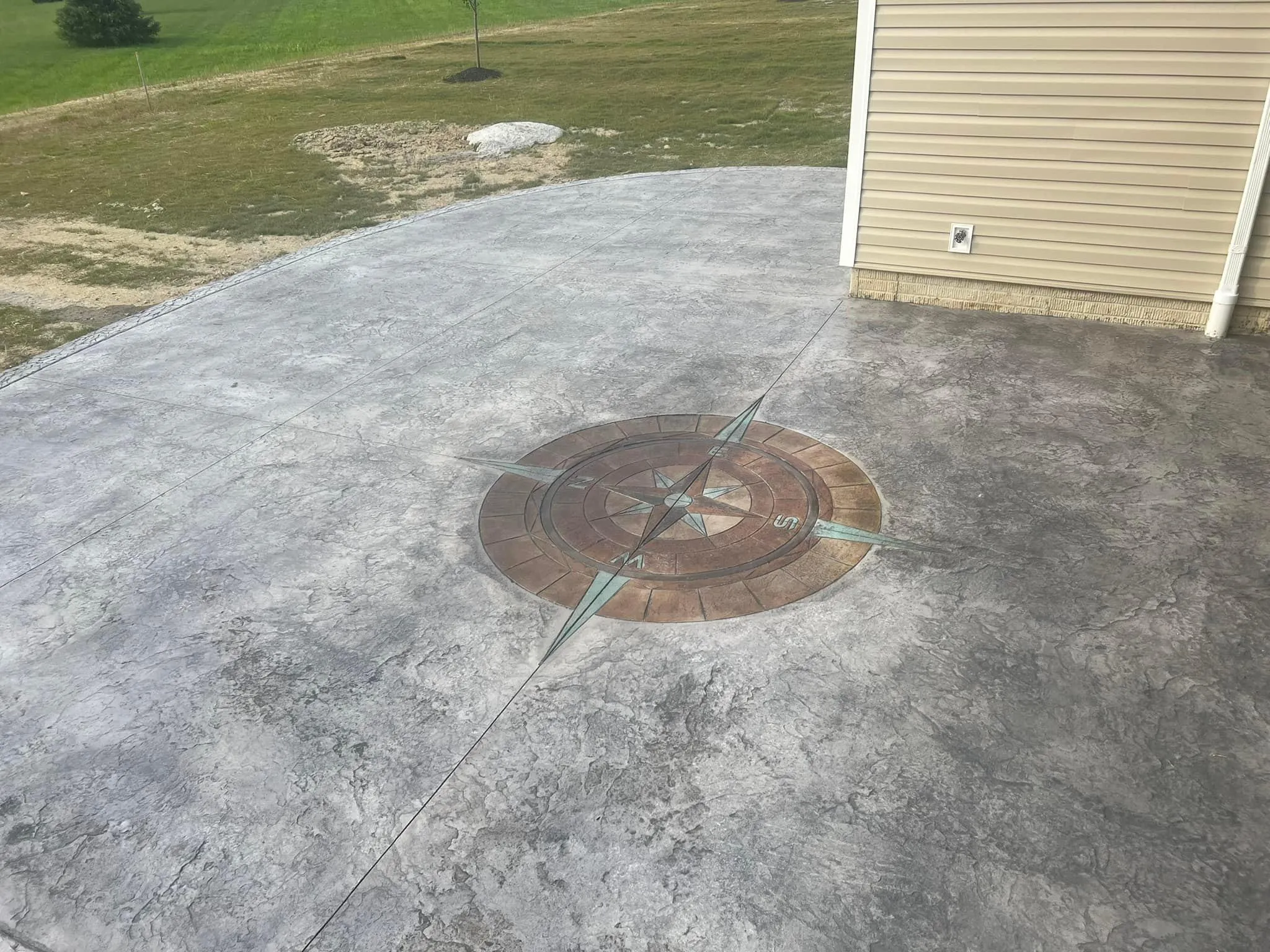 Stamped Concrete for CK Concrete in Lorain, OH