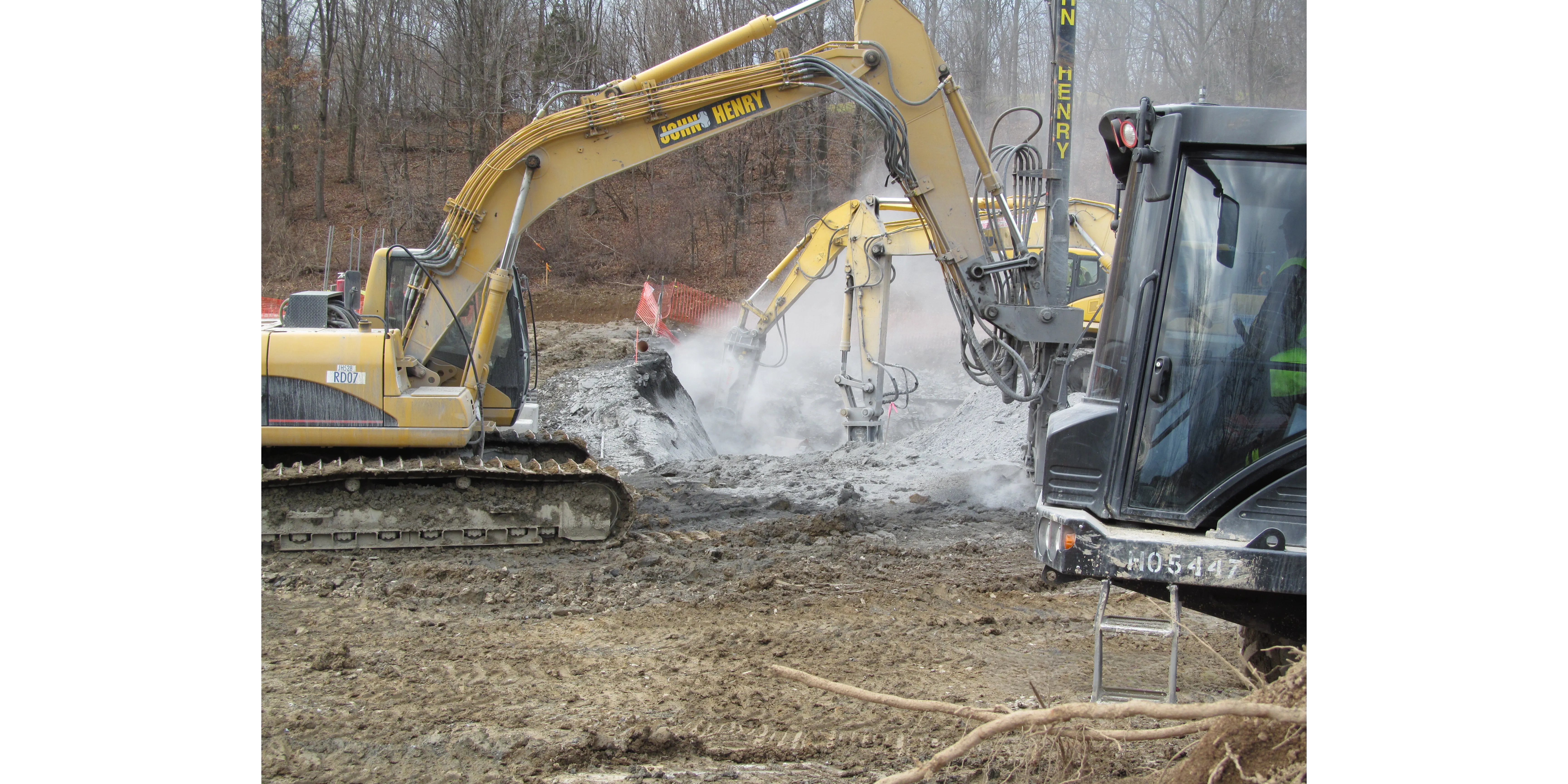 Excavating for Sneider & Sons, LLC in Wantage, New Jersey