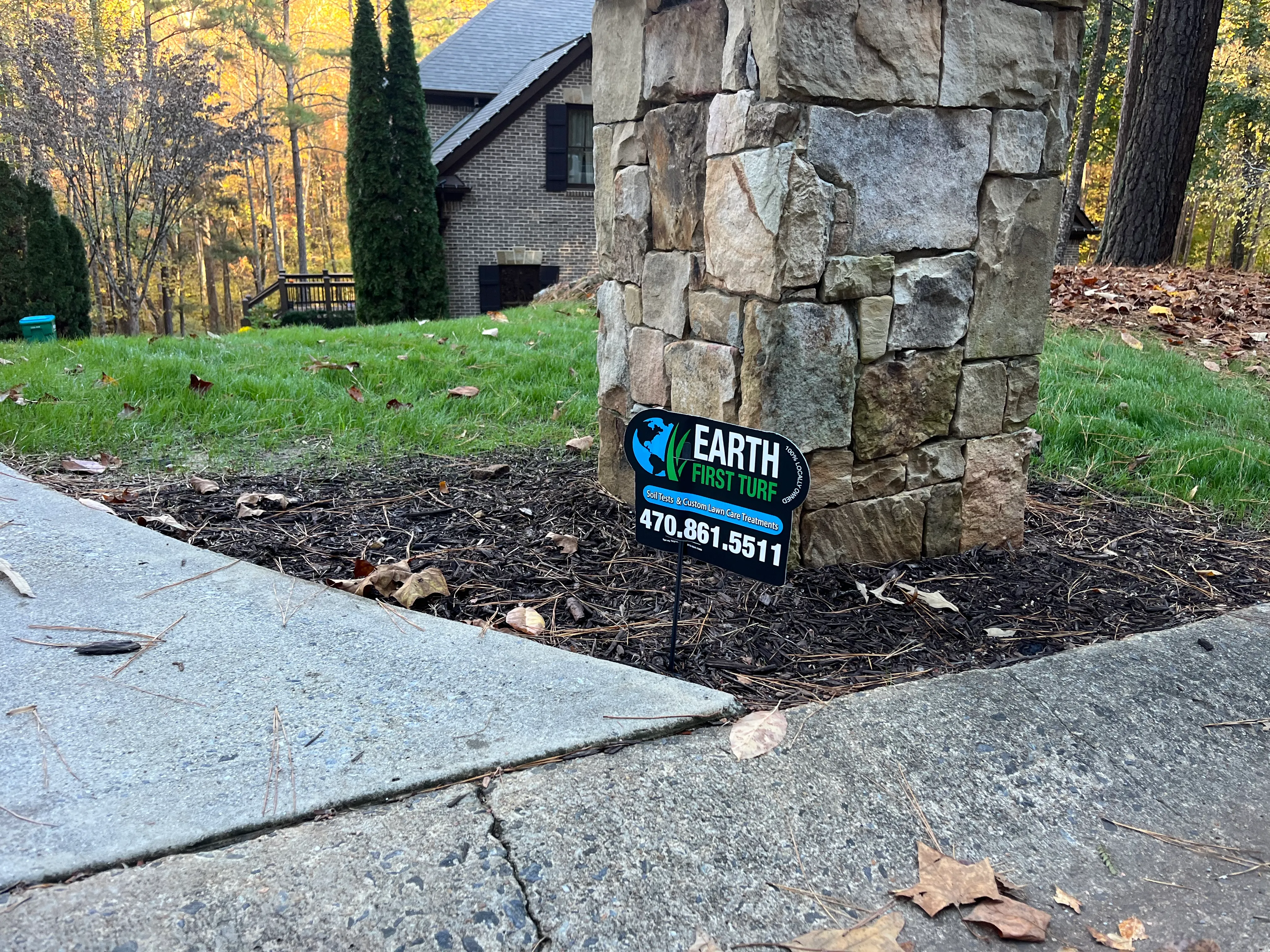 Soil Tests for Earth First Turf, LLC in Woodstock, GA