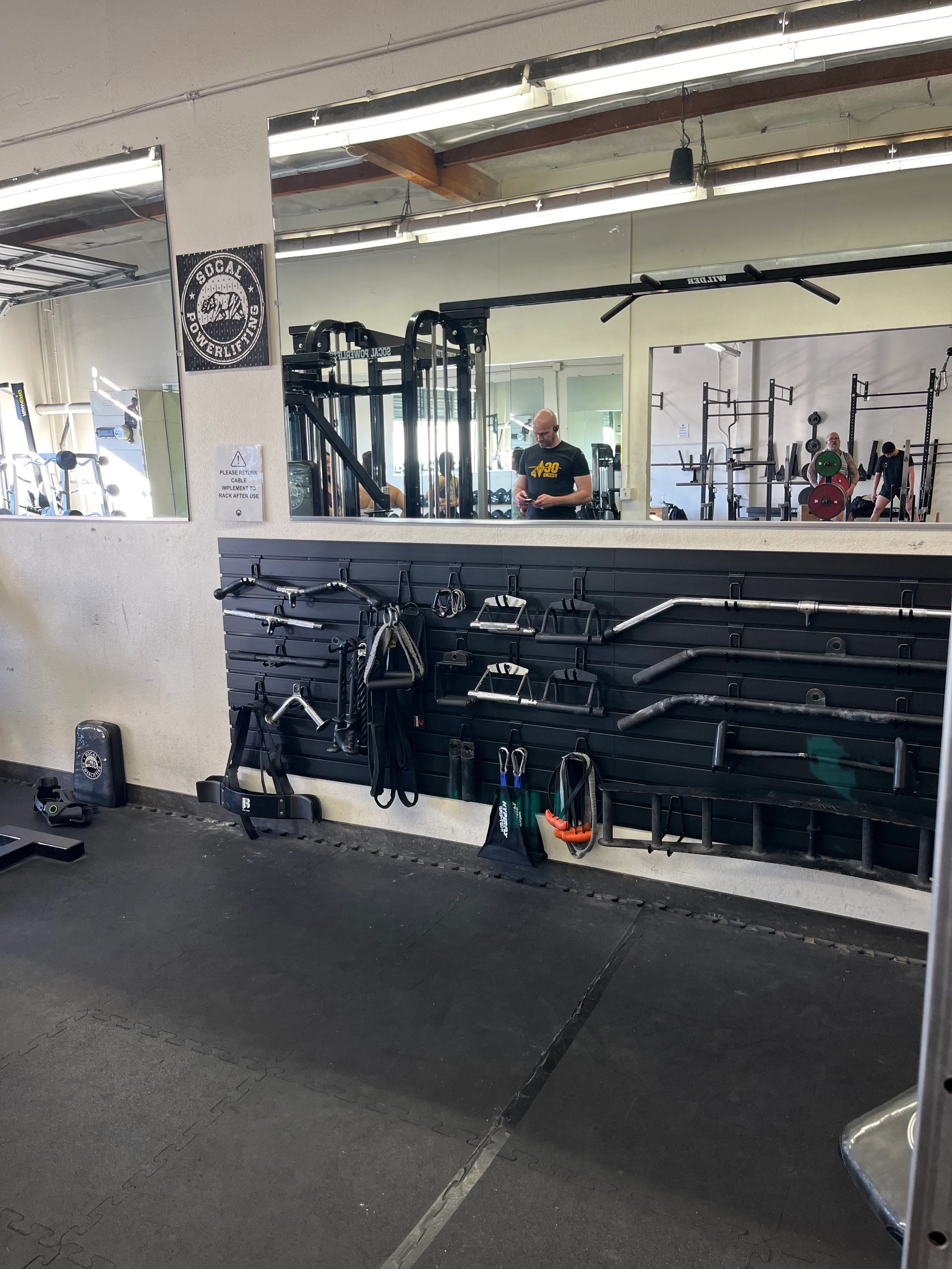 Garage Gym Design & Build for Beachside Interiors in Newport Beach, CA