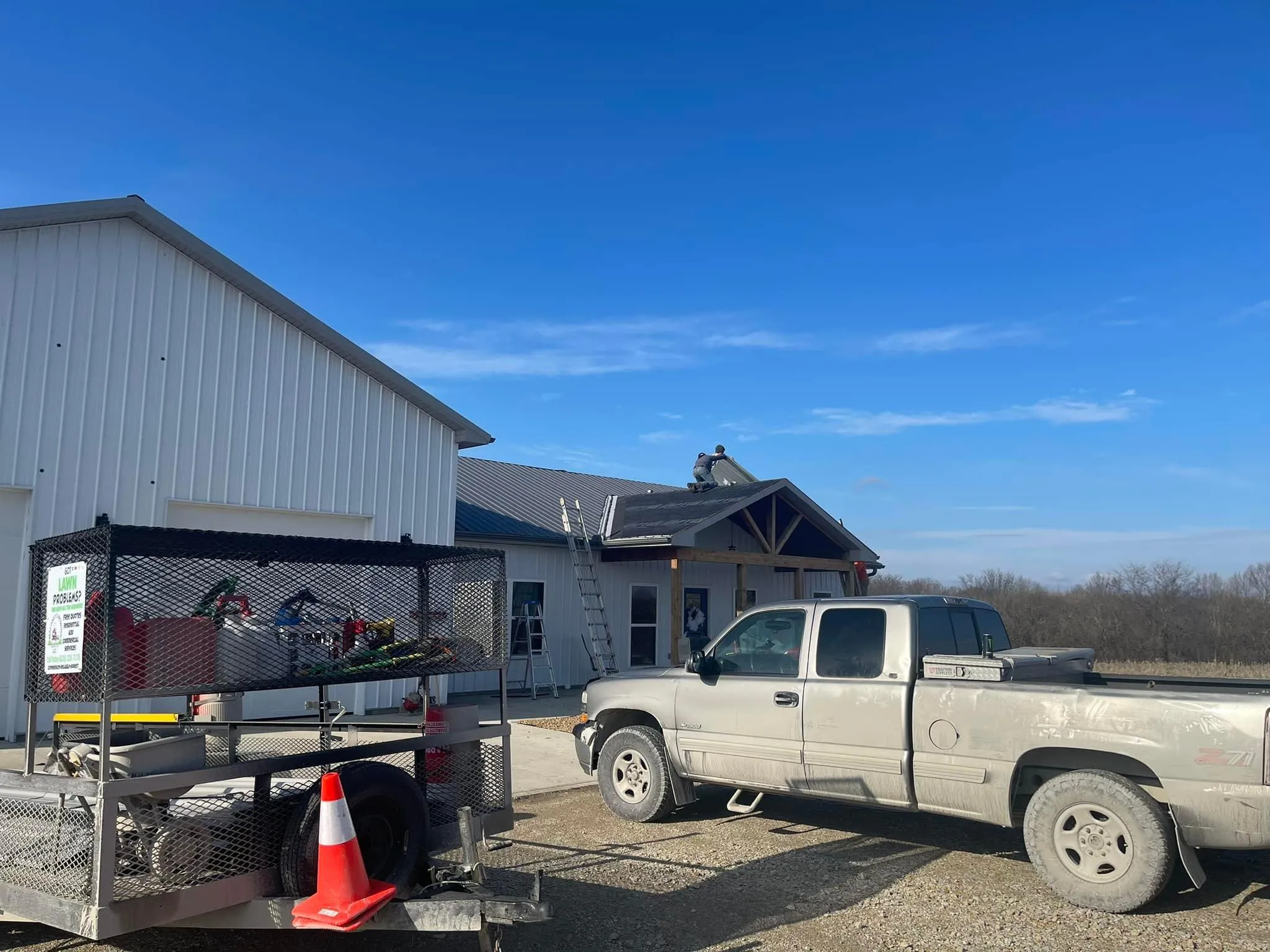 Fall and Spring Clean Up for Maloney's Mowing LLC in Iola, KS