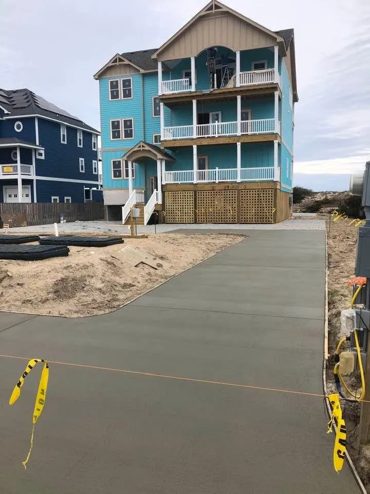 Commercial Concrete Work for Musick Concrete Services in Kitty Hawk, NC
