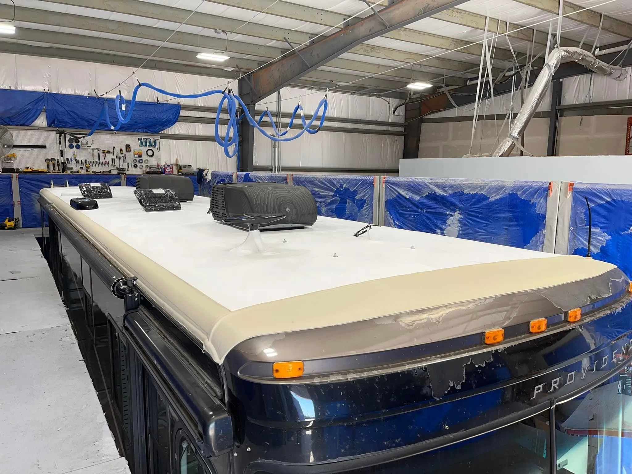 FlexArmor Application for RV Roof Oklahoma in Oklahoma City, OK