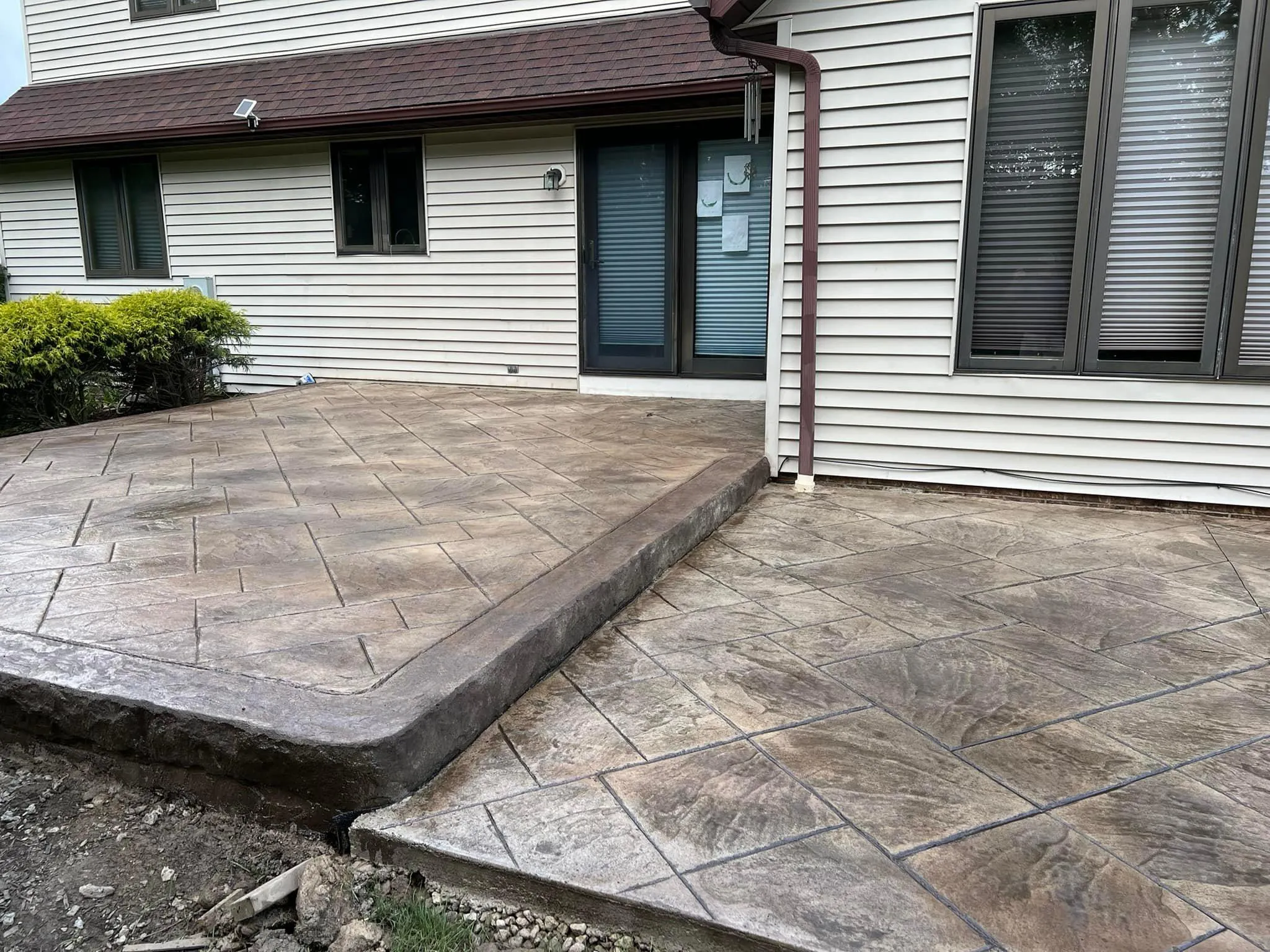 Stamped Concrete for CK Concrete in Lorain, OH