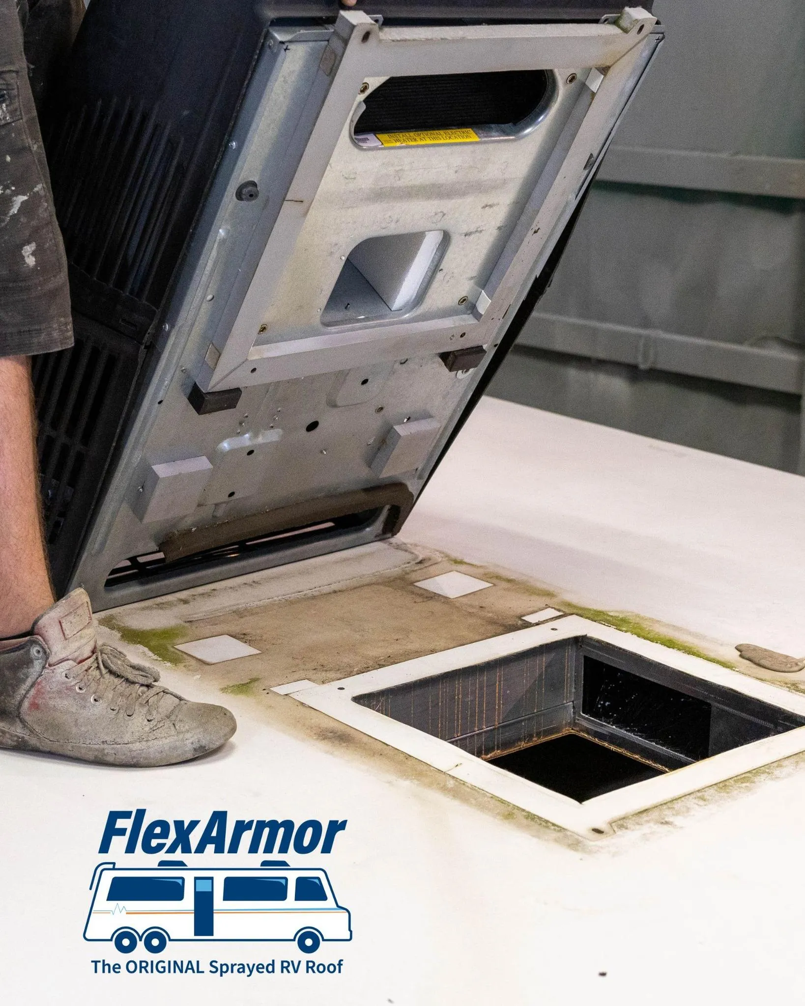 FlexArmor Application for RV Roof Oklahoma in Oklahoma City, OK