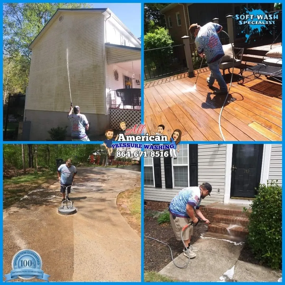Pressure Washing & Soft Washing in Upstate, SC