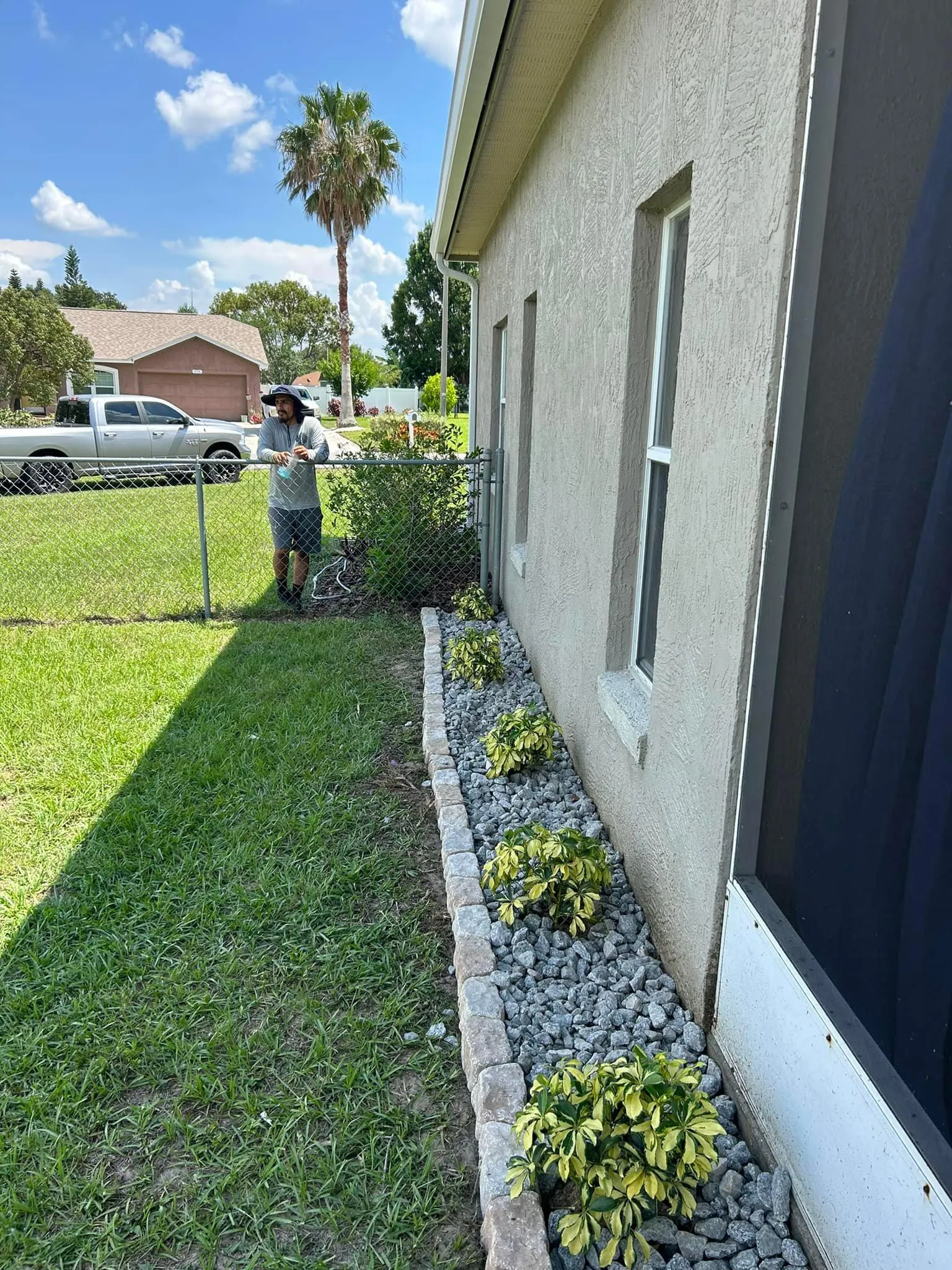 Fall and Spring Clean Up for Estrada All Pro Lawn Service in Auburndale, Florida