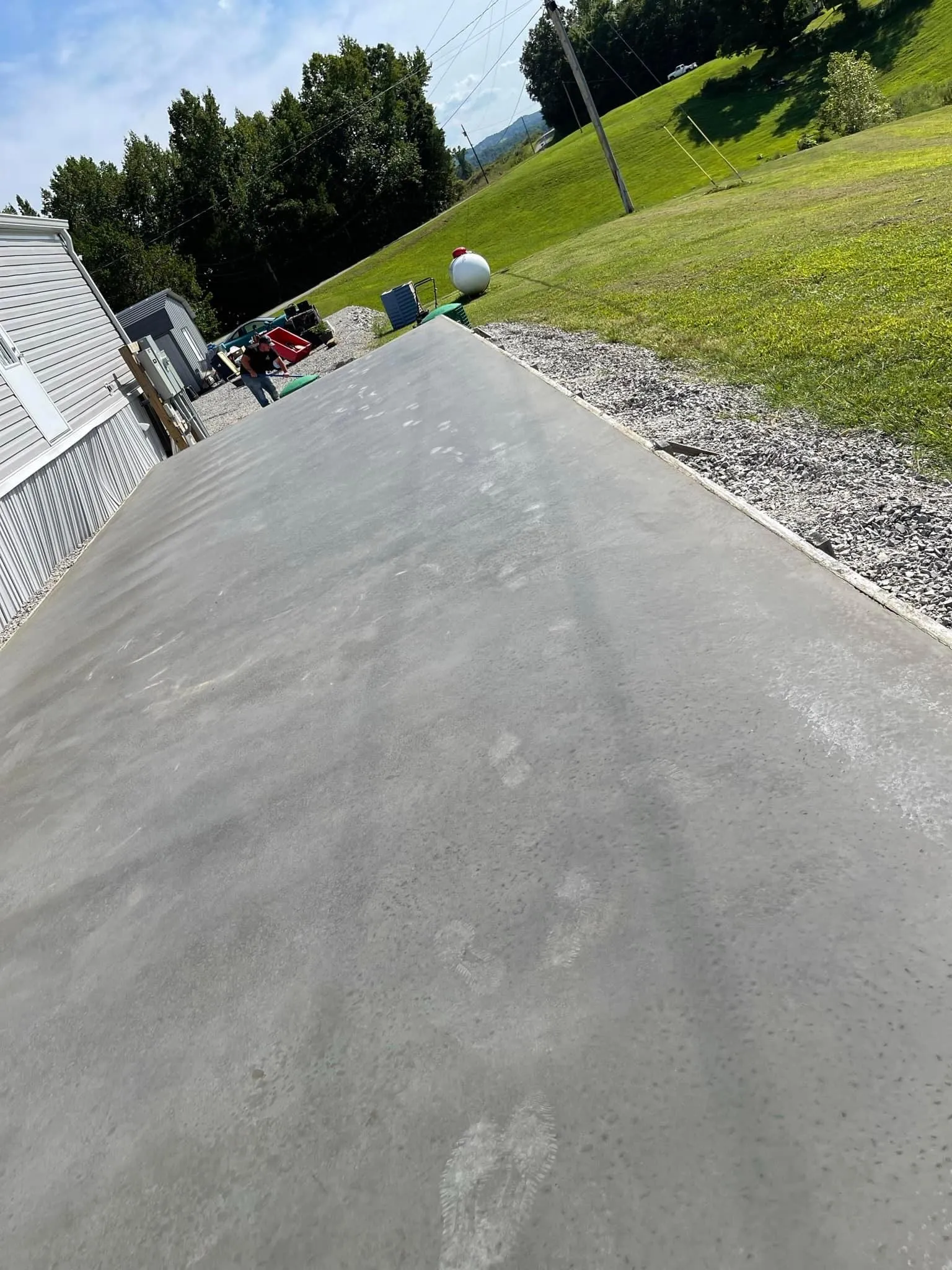 Driveways for Alloy Concrete Construction in Albany, KY