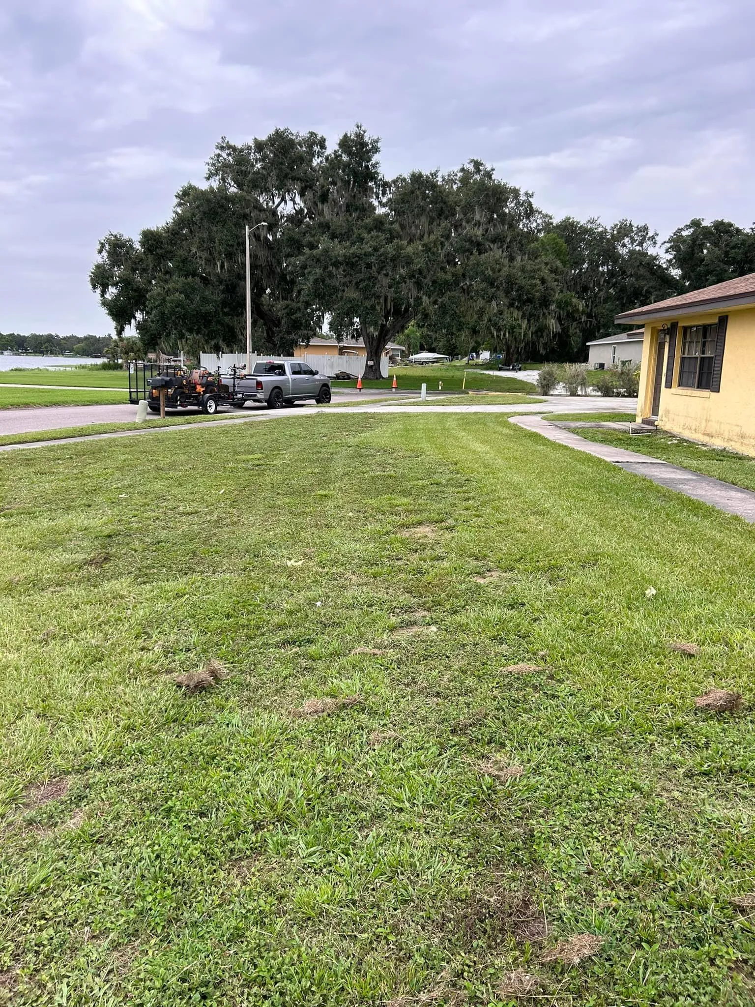 Fall and Spring Clean Up for Estrada All Pro Lawn Service in Auburndale, Florida