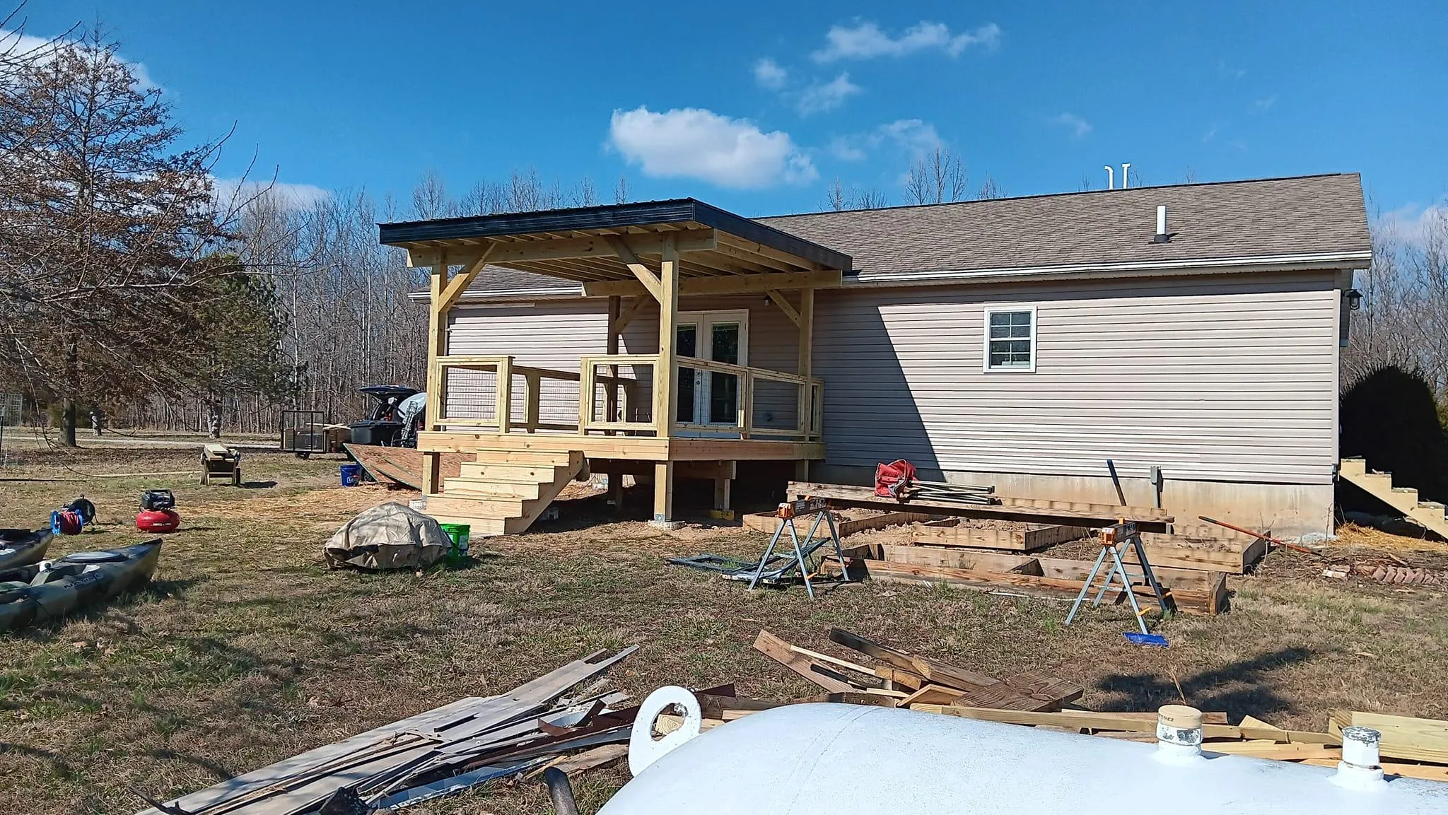 Deck & Patio Installation for Dead Tree General Contracting in Carbondale, Illinois