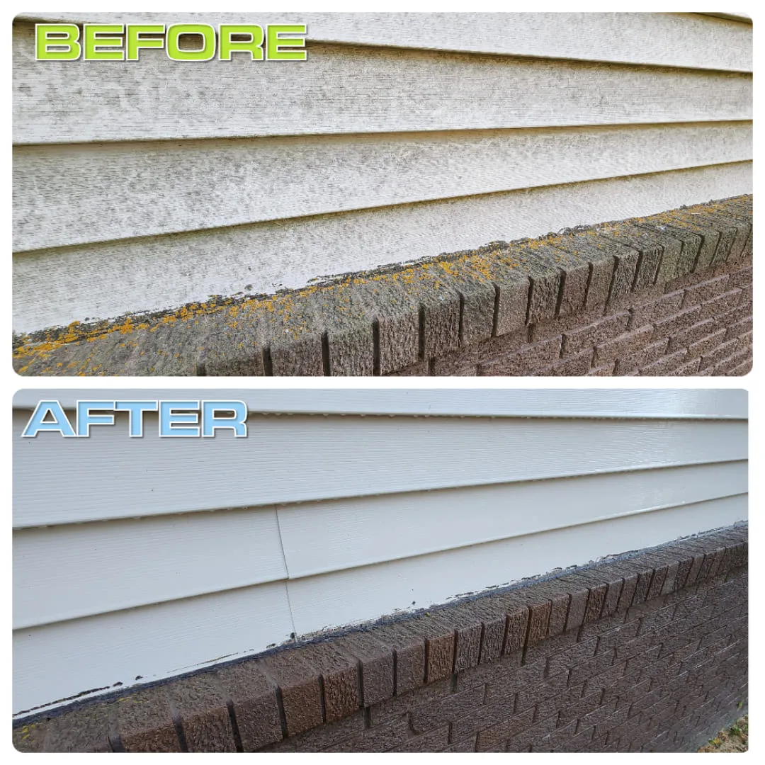 Concrete Cleaning for ALK Exterior Cleaning, LLC in Burden, KS