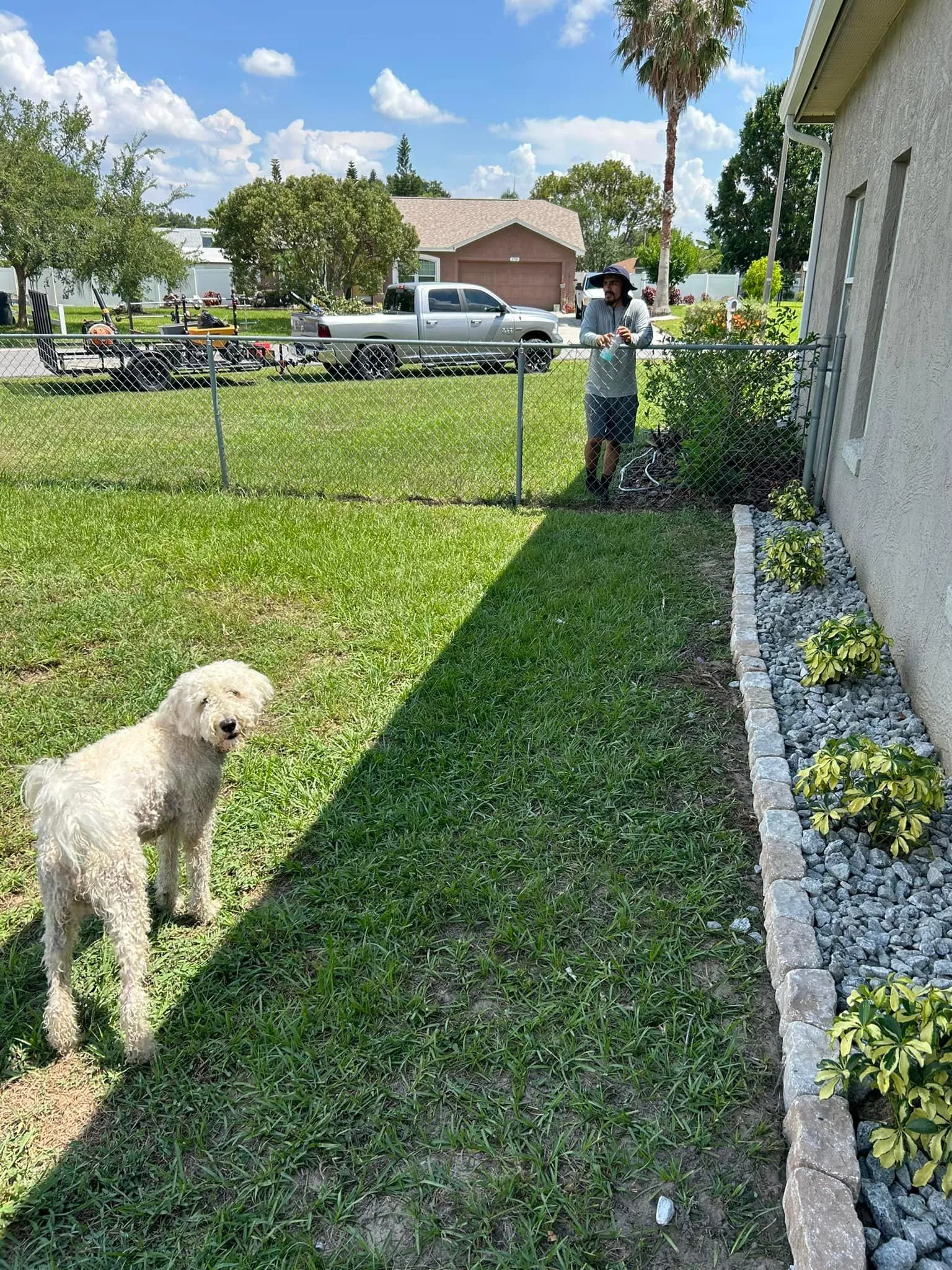 Fall and Spring Clean Up for Estrada All Pro Lawn Service in Auburndale, Florida