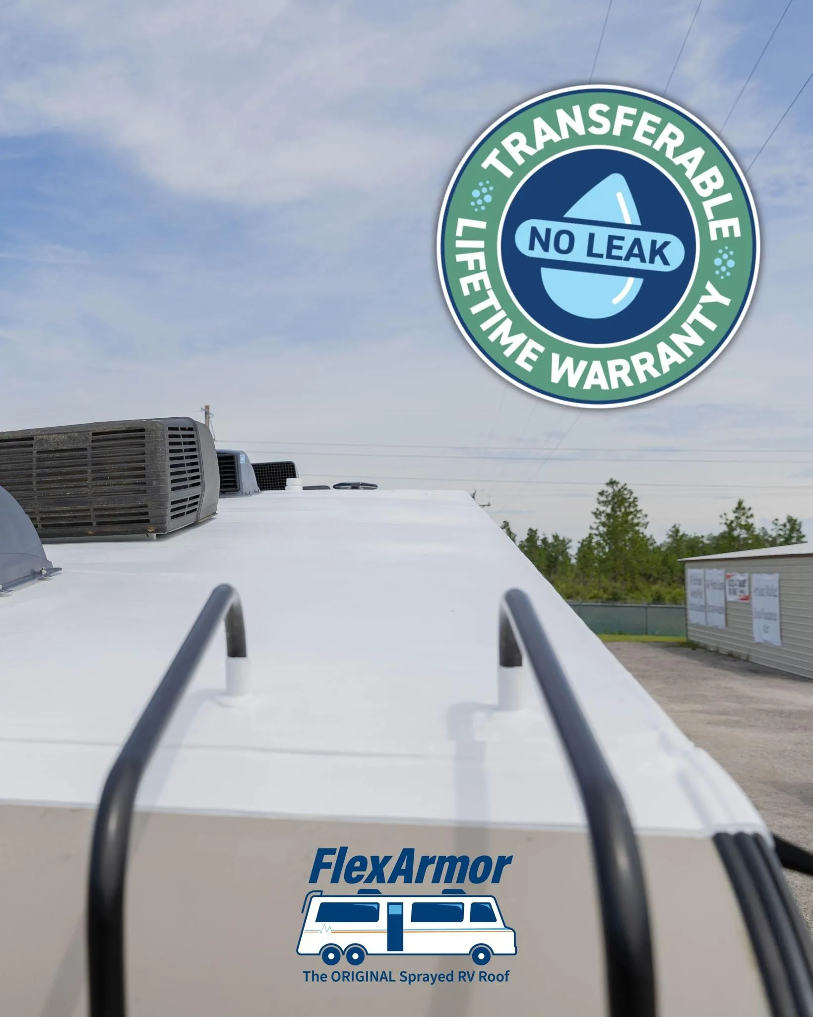 FlexArmor Application for RV Roof Oklahoma in Oklahoma City, OK