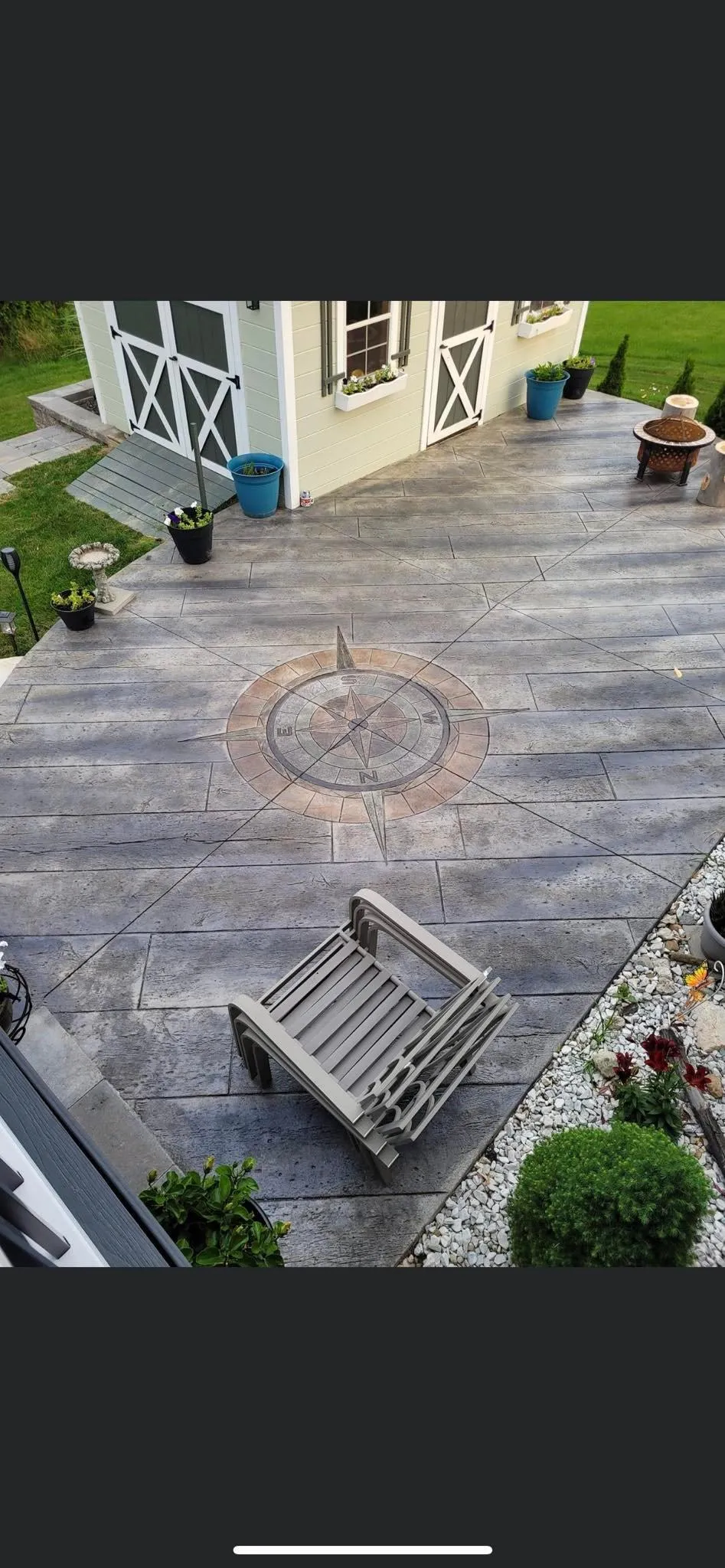 Stamped Concrete for CK Concrete in Lorain, OH