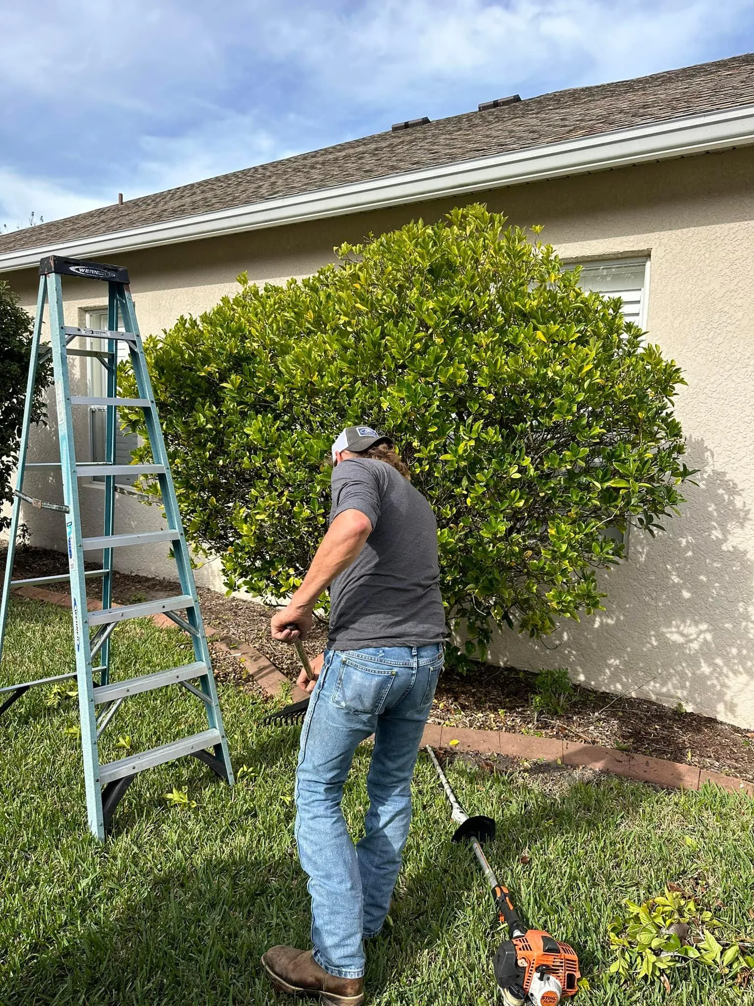 Fall and Spring Clean Up for Kramer & Son’s Property Maintenance in Hudson, FL