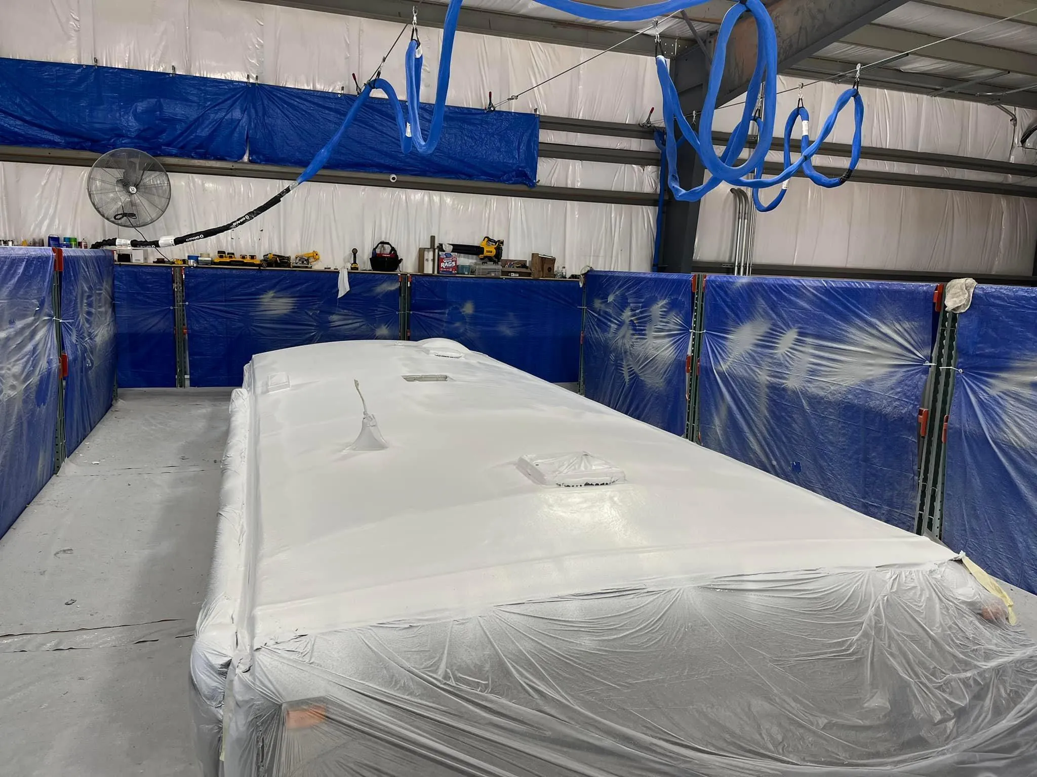 FlexArmor Application for RV Roof Oklahoma in Oklahoma City, OK