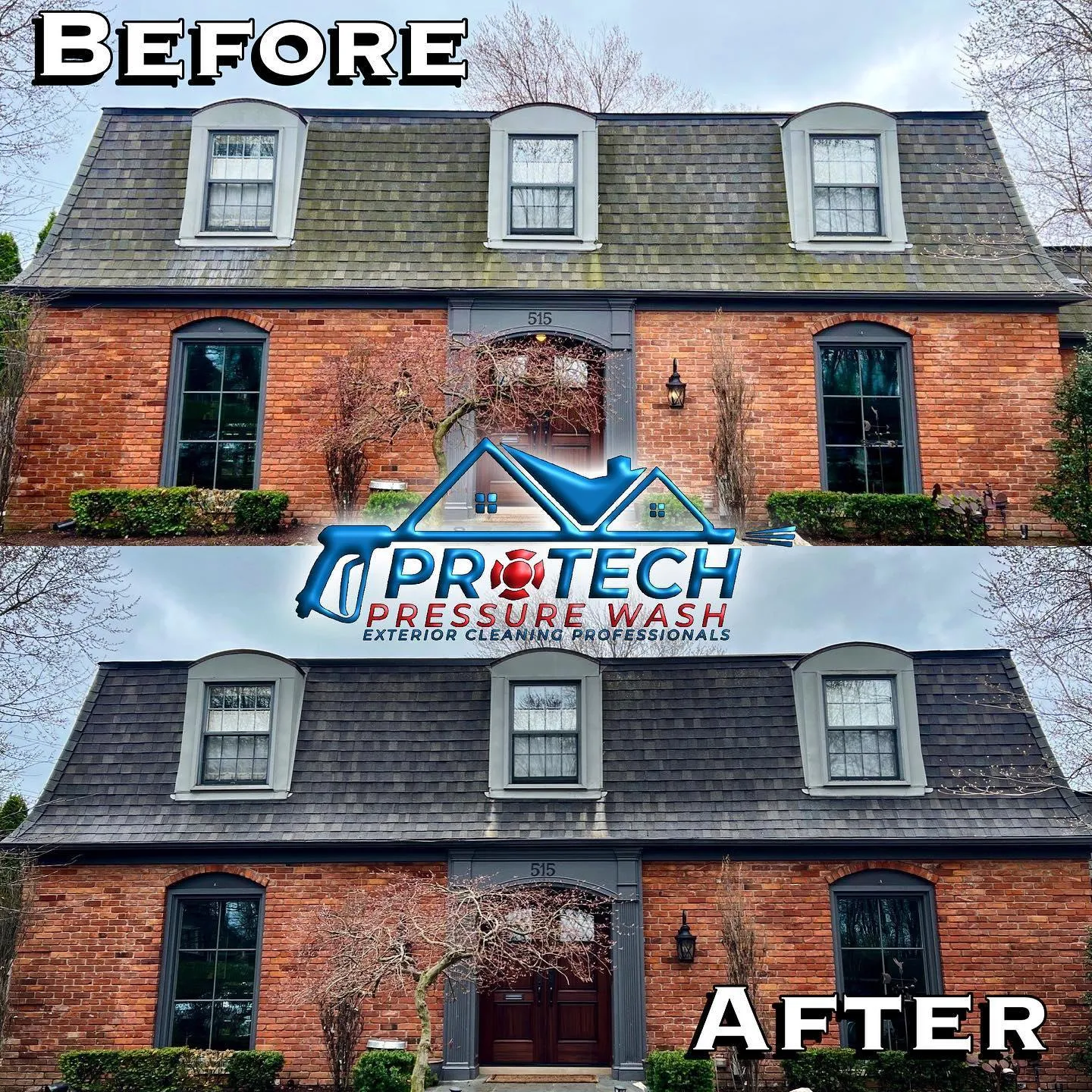 House Washing for ProTech Pressure Wash LLC in Clinton Township, MI