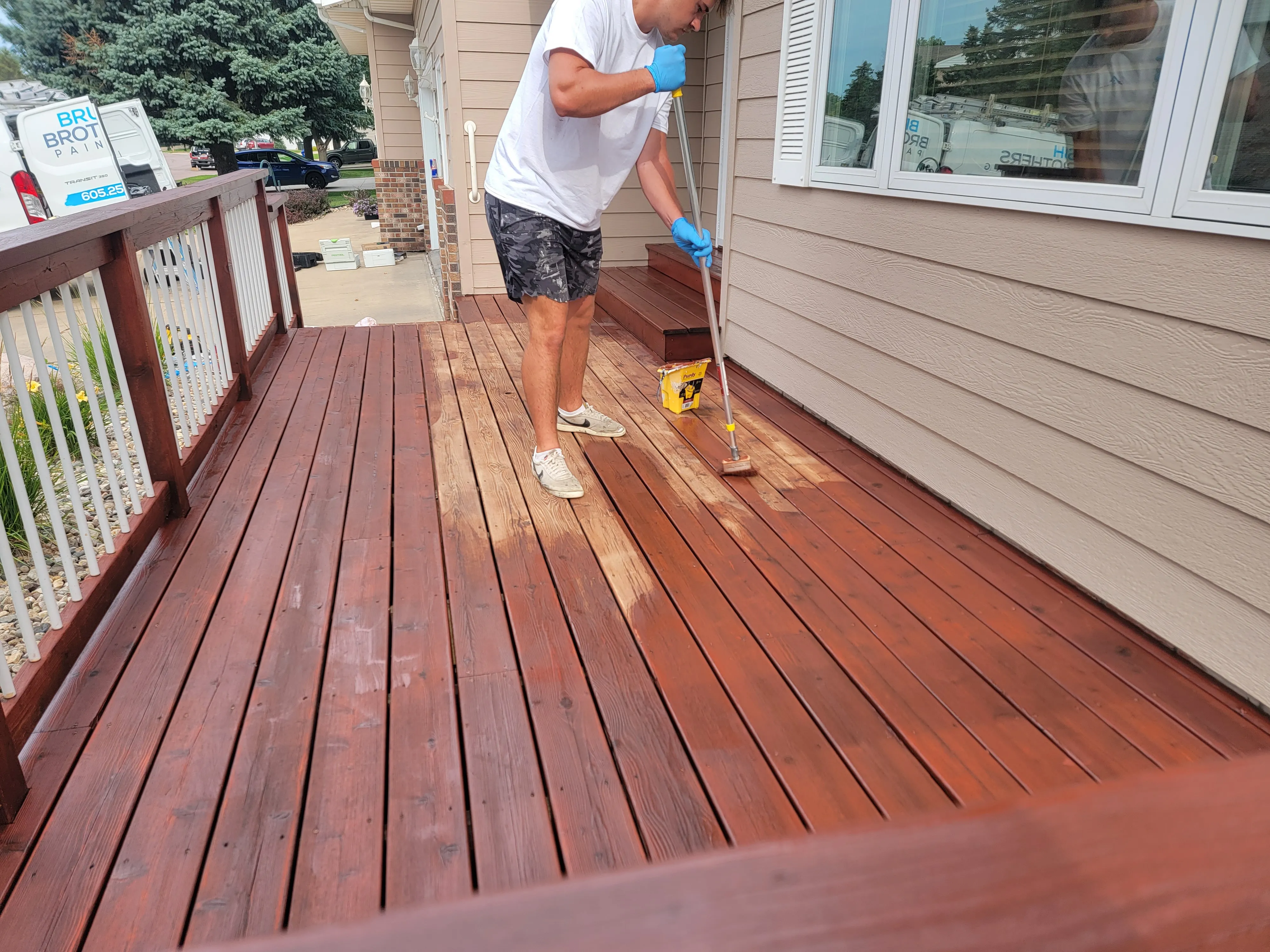 Kitchen and Cabinet Refinishing for Brush Brothers Painting in Sioux Falls, SD