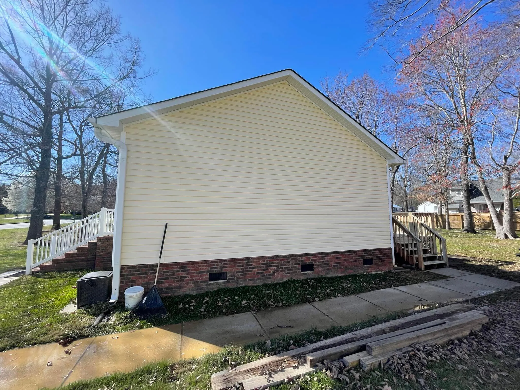 Roof Cleaning for Flemings Pressure Washing LLC in Gibsonville, North Carolina