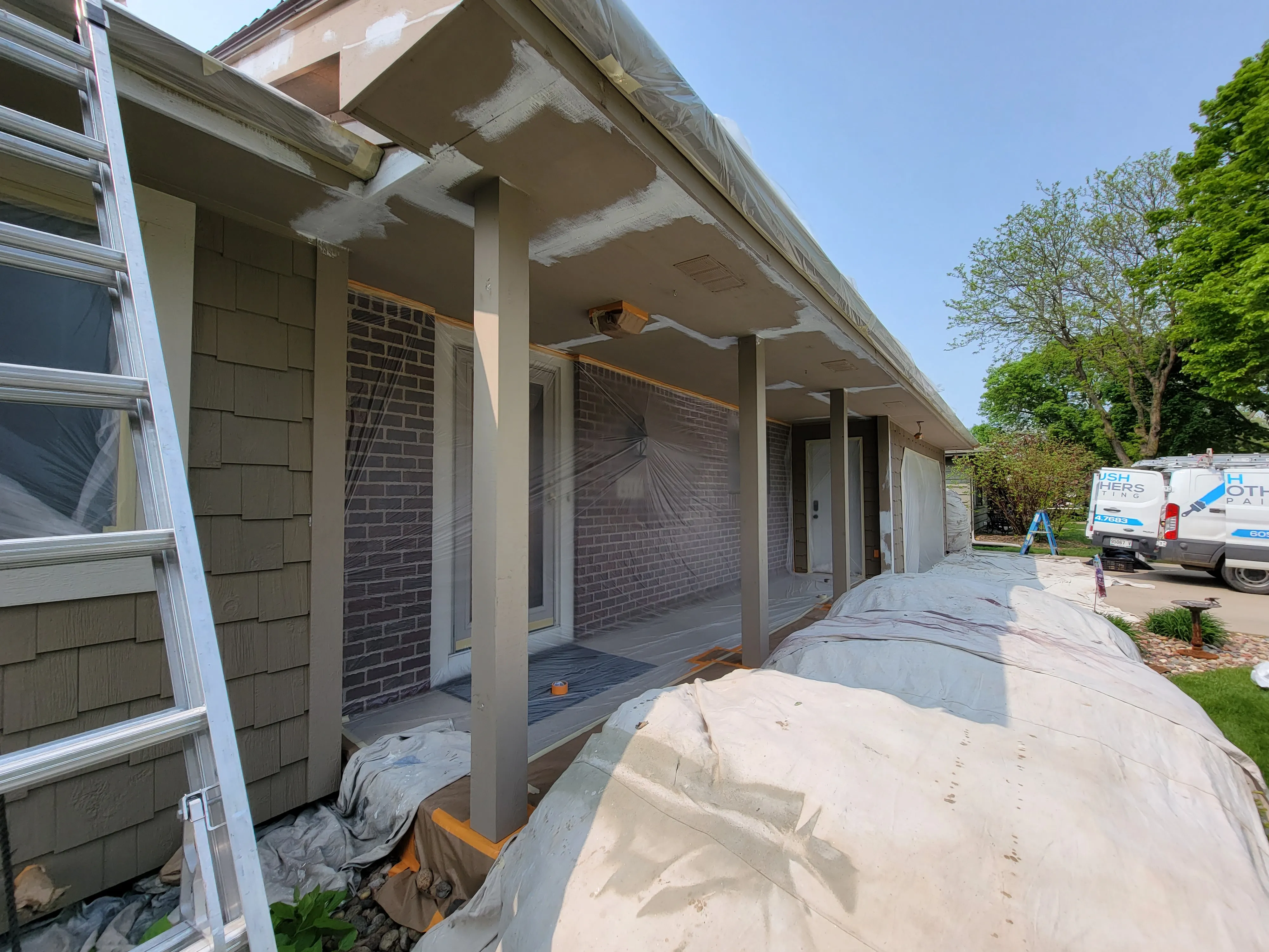 Kitchen and Cabinet Refinishing for Brush Brothers Painting in Sioux Falls, SD