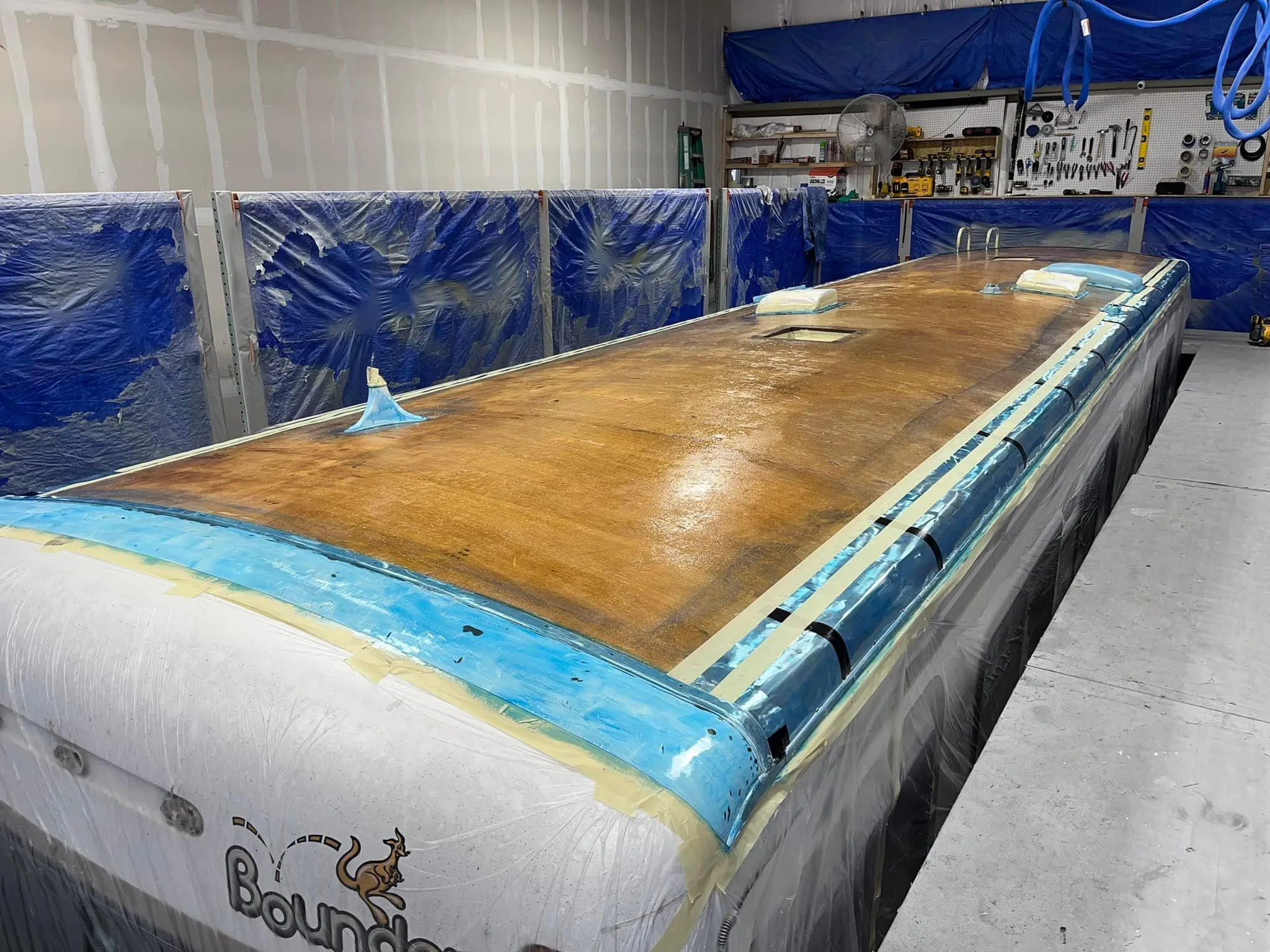 FlexArmor Application for RV Roof Oklahoma in Oklahoma City, OK