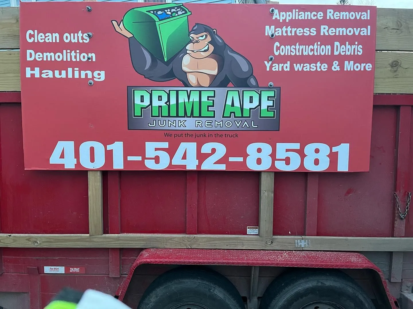 Junk Removal for Prime Ape Junk Removal & Hauling in Warwick, RI