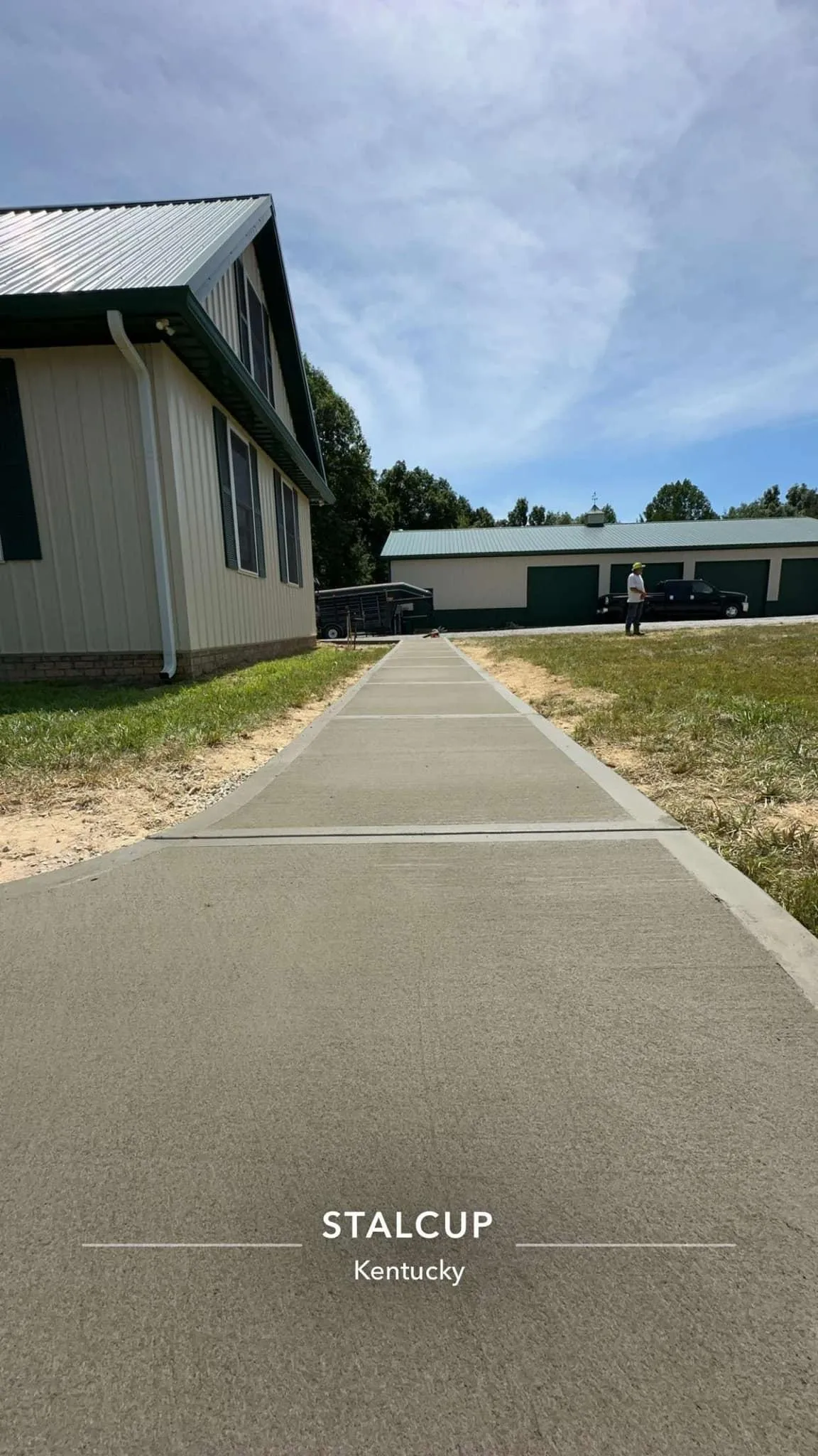 Driveways for Alloy Concrete Construction in Albany, KY