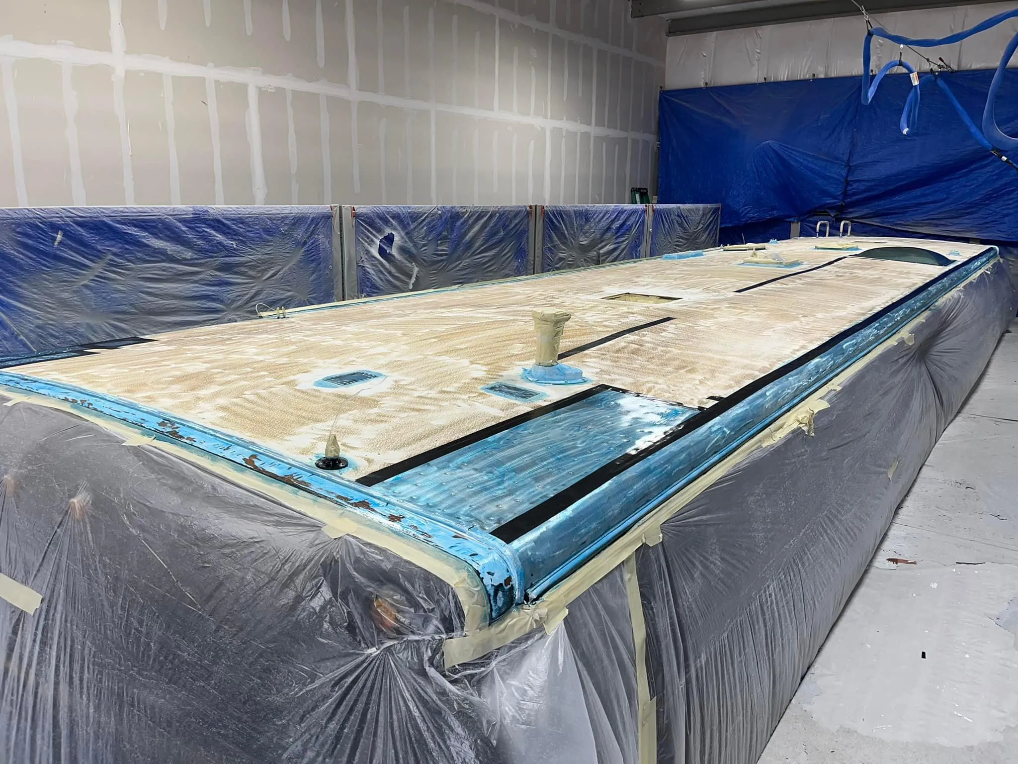 FlexArmor Application for RV Roof Oklahoma in Oklahoma City, OK