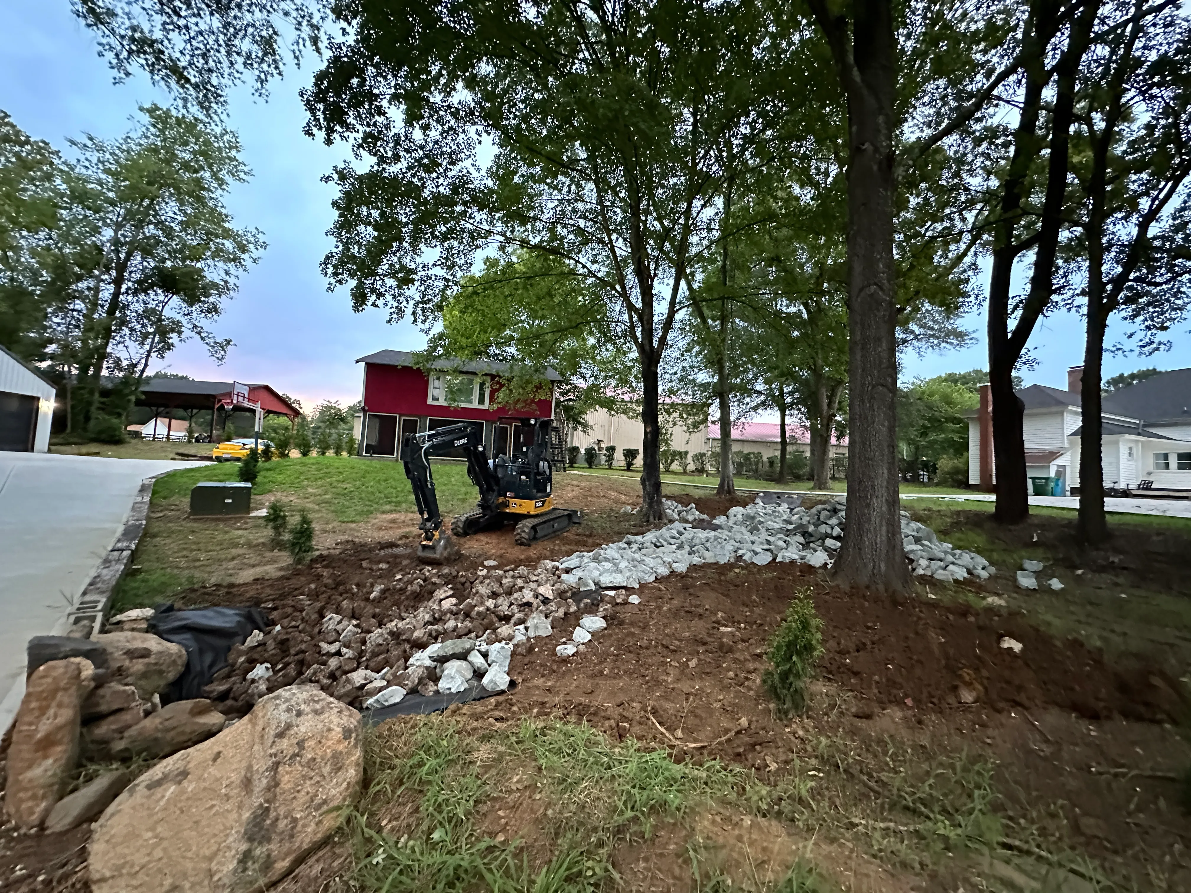 Concrete for Prosper Landscaping Construction in Concord, NC