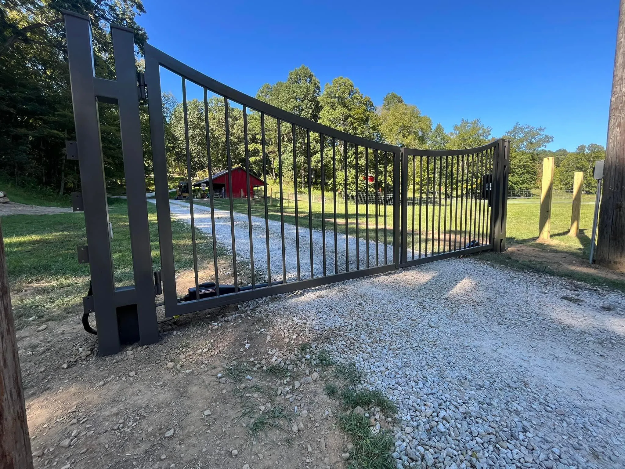 Custom Gates for Jones Welding and Ornamental Iron in Grayson, Kentucky