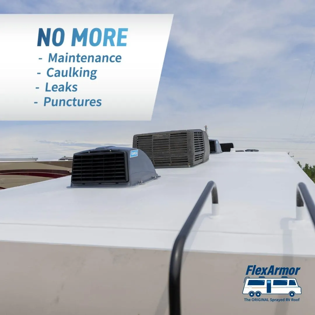 FlexArmor Application for RV Roof Oklahoma in Oklahoma City, OK