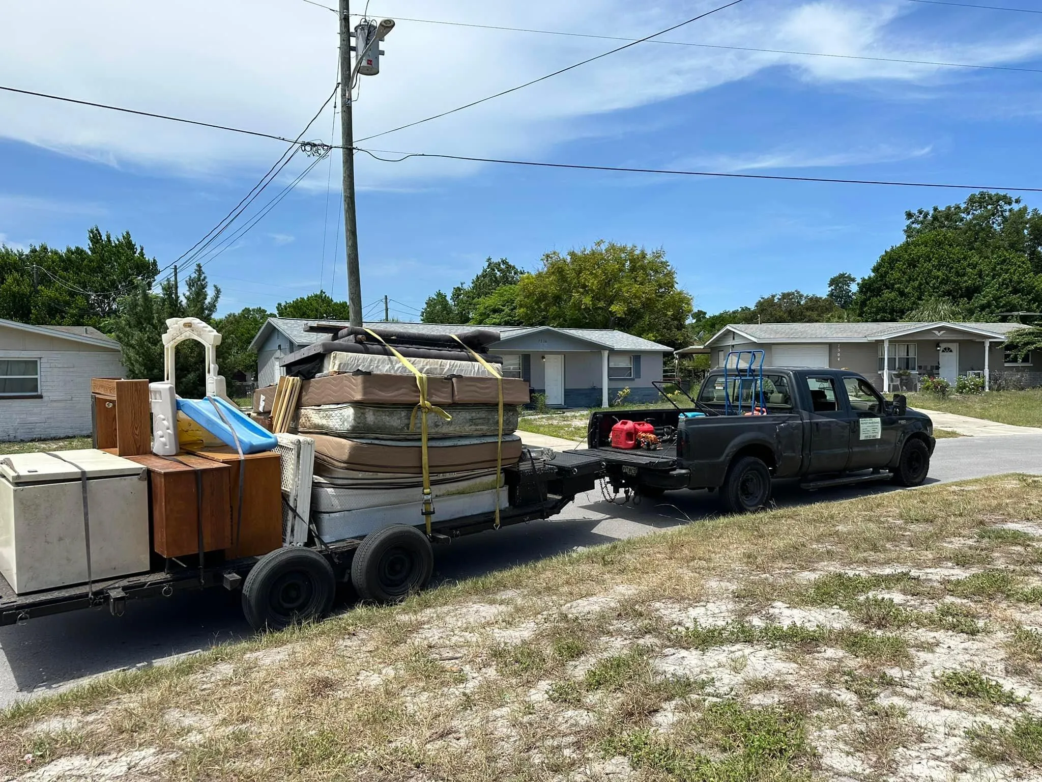 Fall and Spring Clean Up for Kramer & Son’s Property Maintenance in Hudson, FL